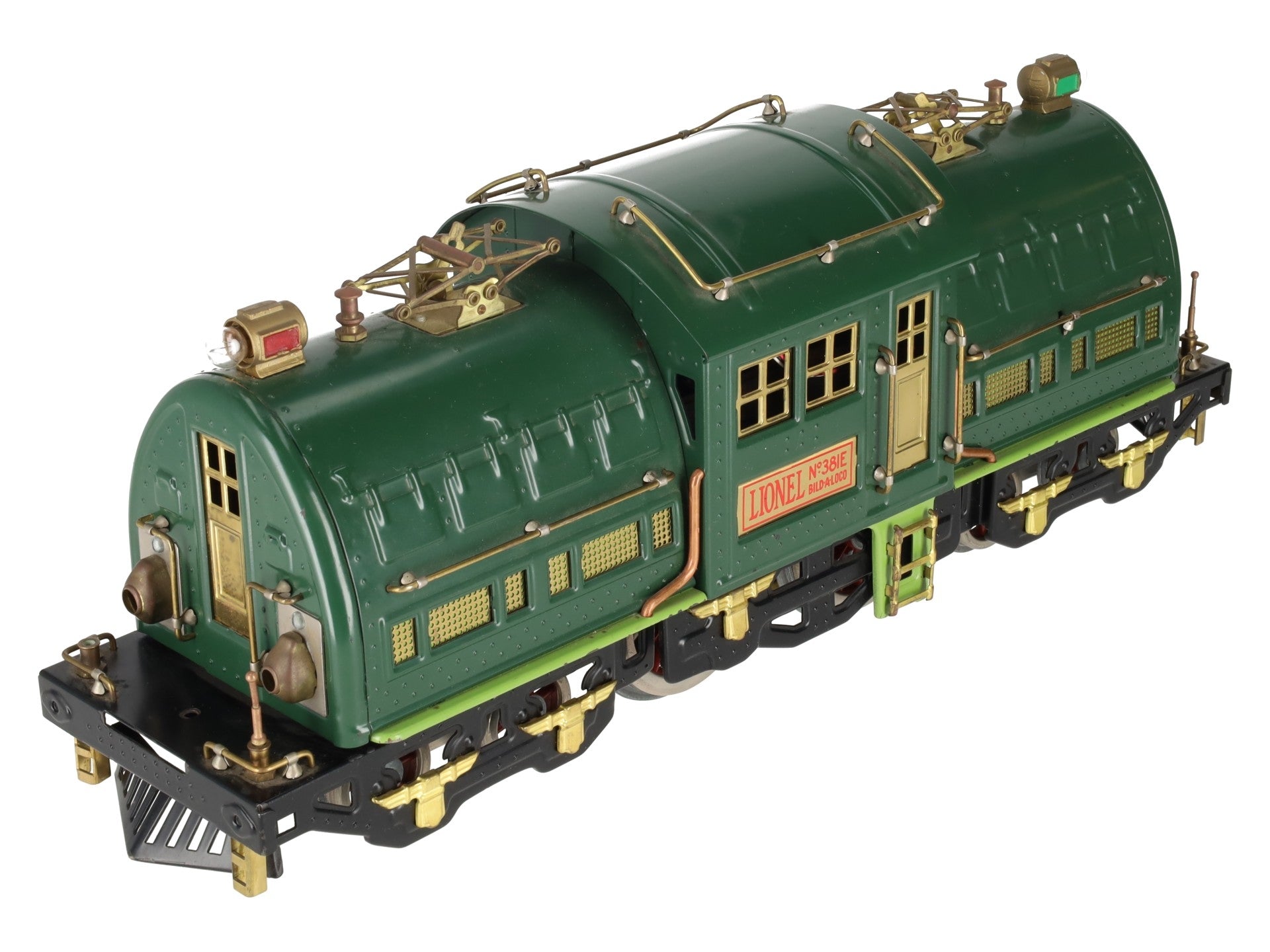 Lionel 318e Vintage Std. Gauge Prewar 381E Green Locomotive Only - Repainted