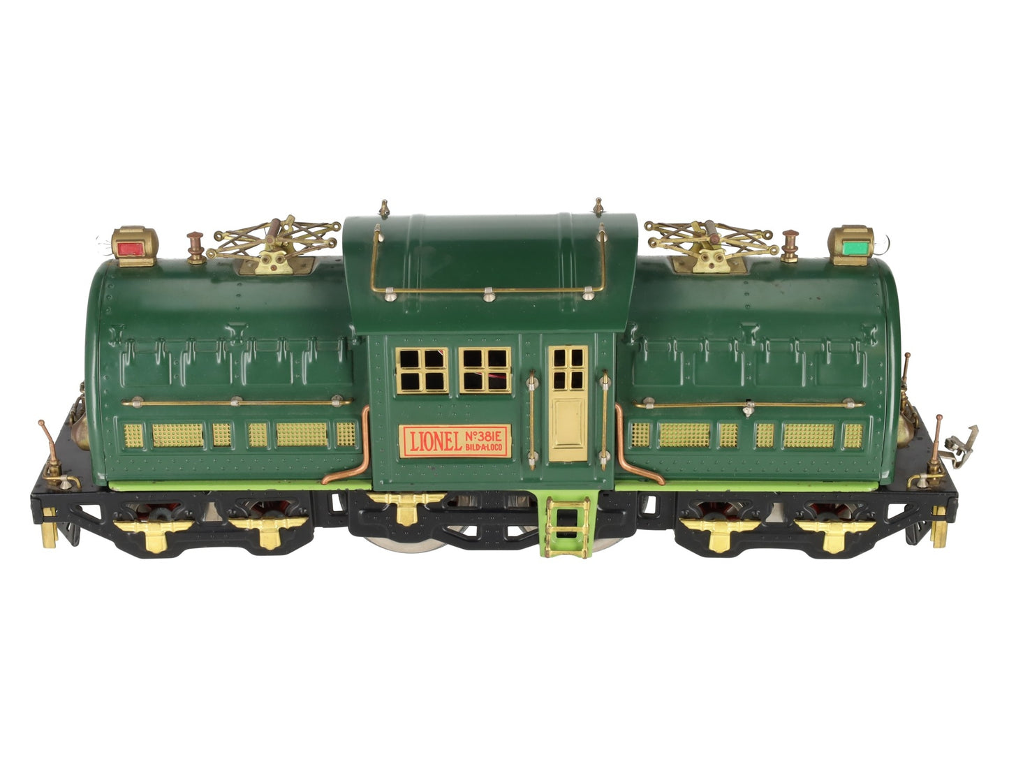 Lionel 318e Vintage Std. Gauge Prewar 381E Green Locomotive Only - Repainted