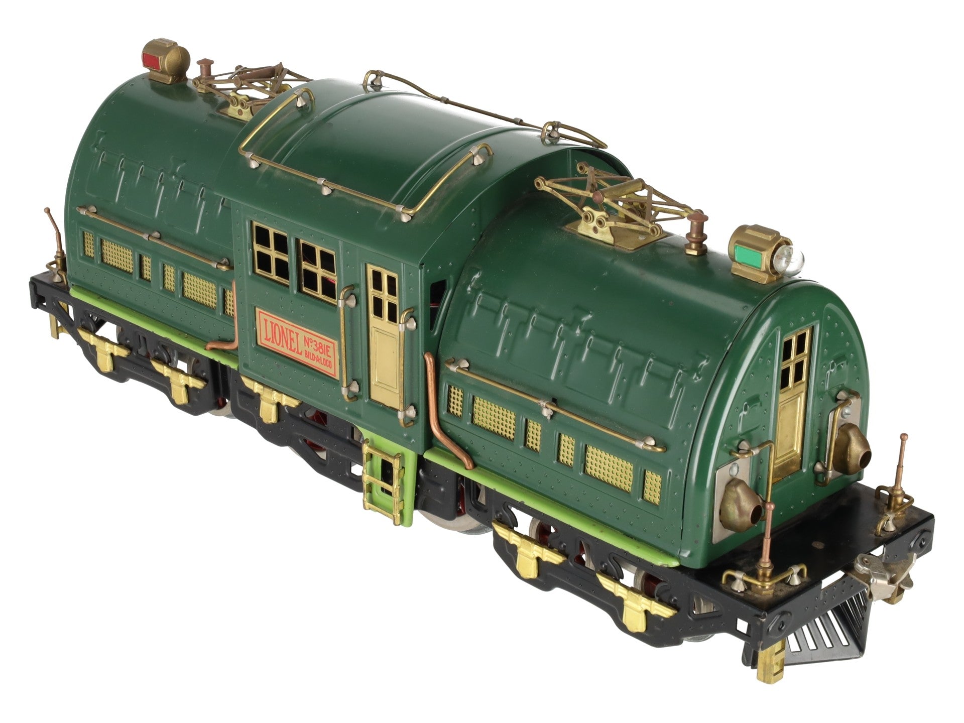 Lionel 318e Vintage Std. Gauge Prewar 381E Green Locomotive Only - Repainted