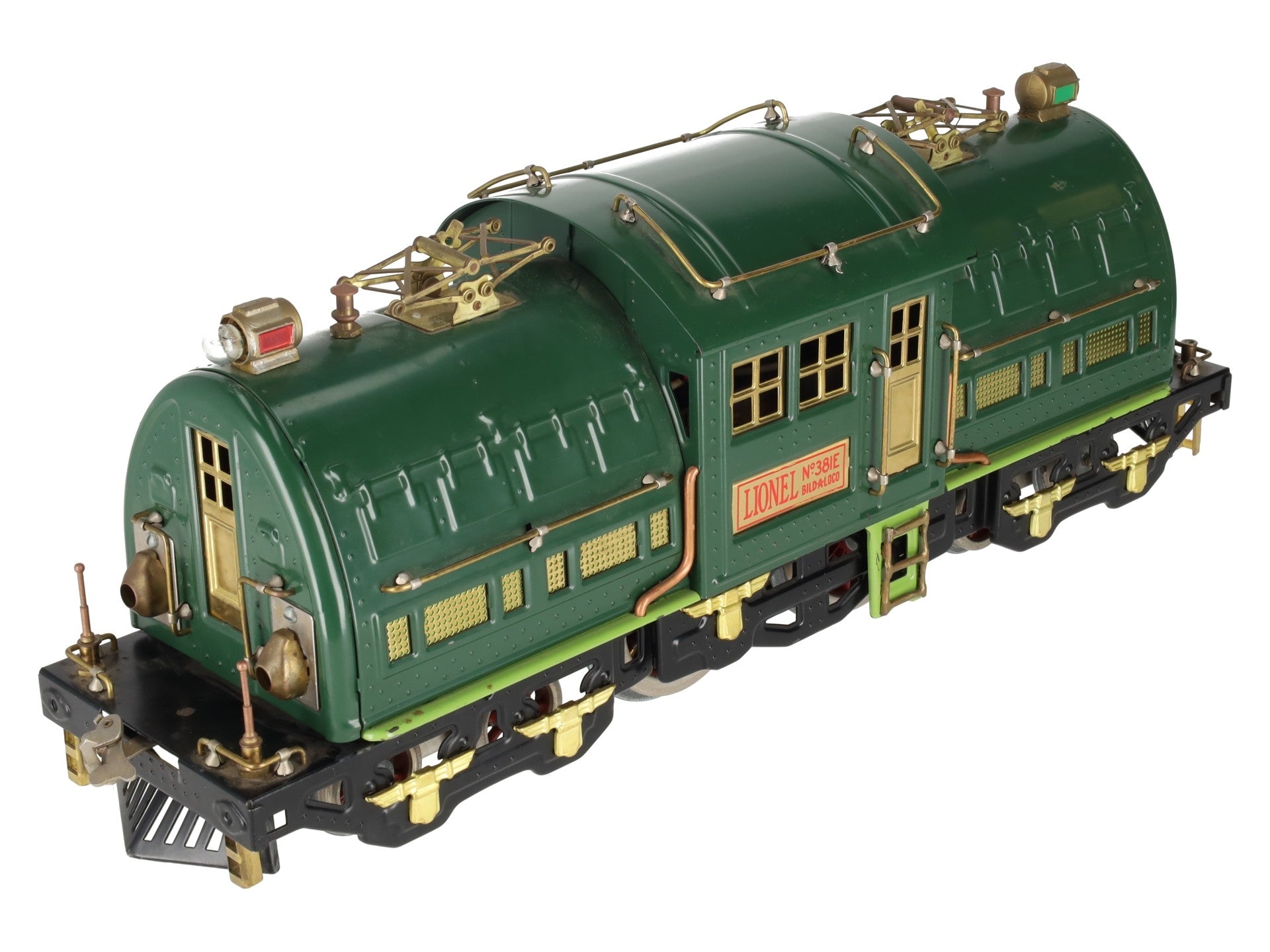 Lionel 318e Vintage Std. Gauge Prewar 381E Green Locomotive Only - Repainted