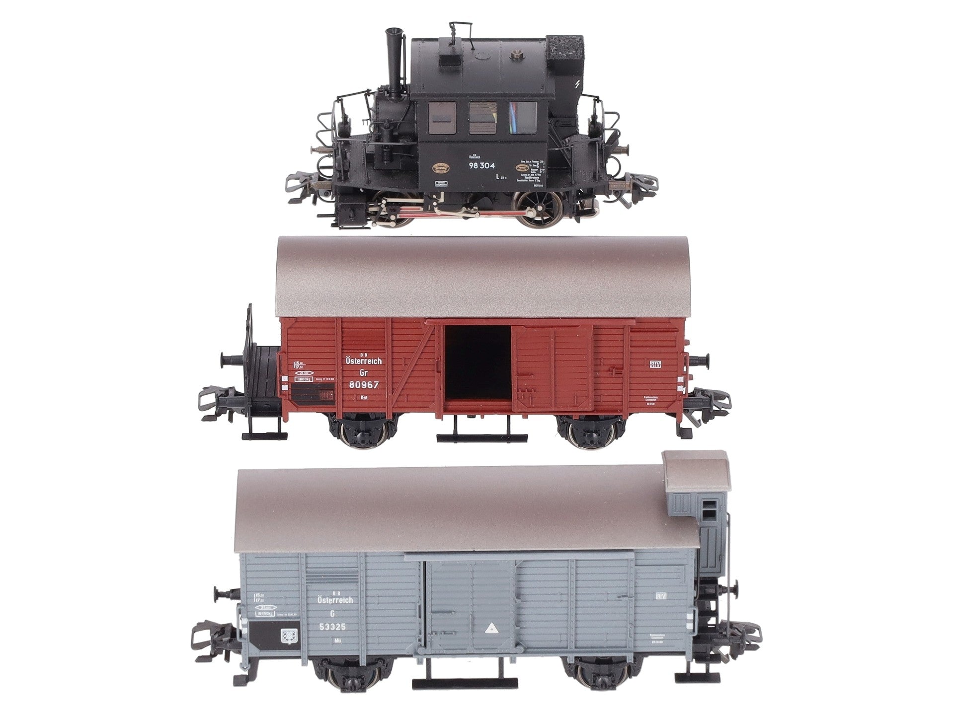 Marklin 28971 BR 98.3 HO Gauge Steam Freight Train Set VG/Box – Trainz