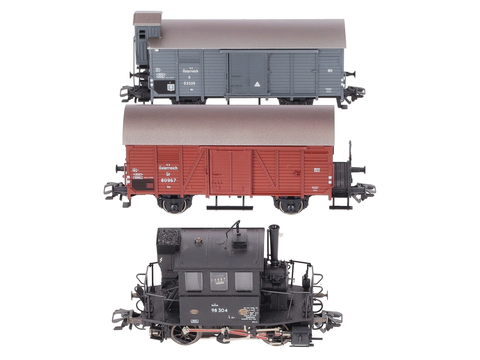 Marklin 28971 BR 98.3 HO Gauge Steam Freight Train Set VG/Box – Trainz