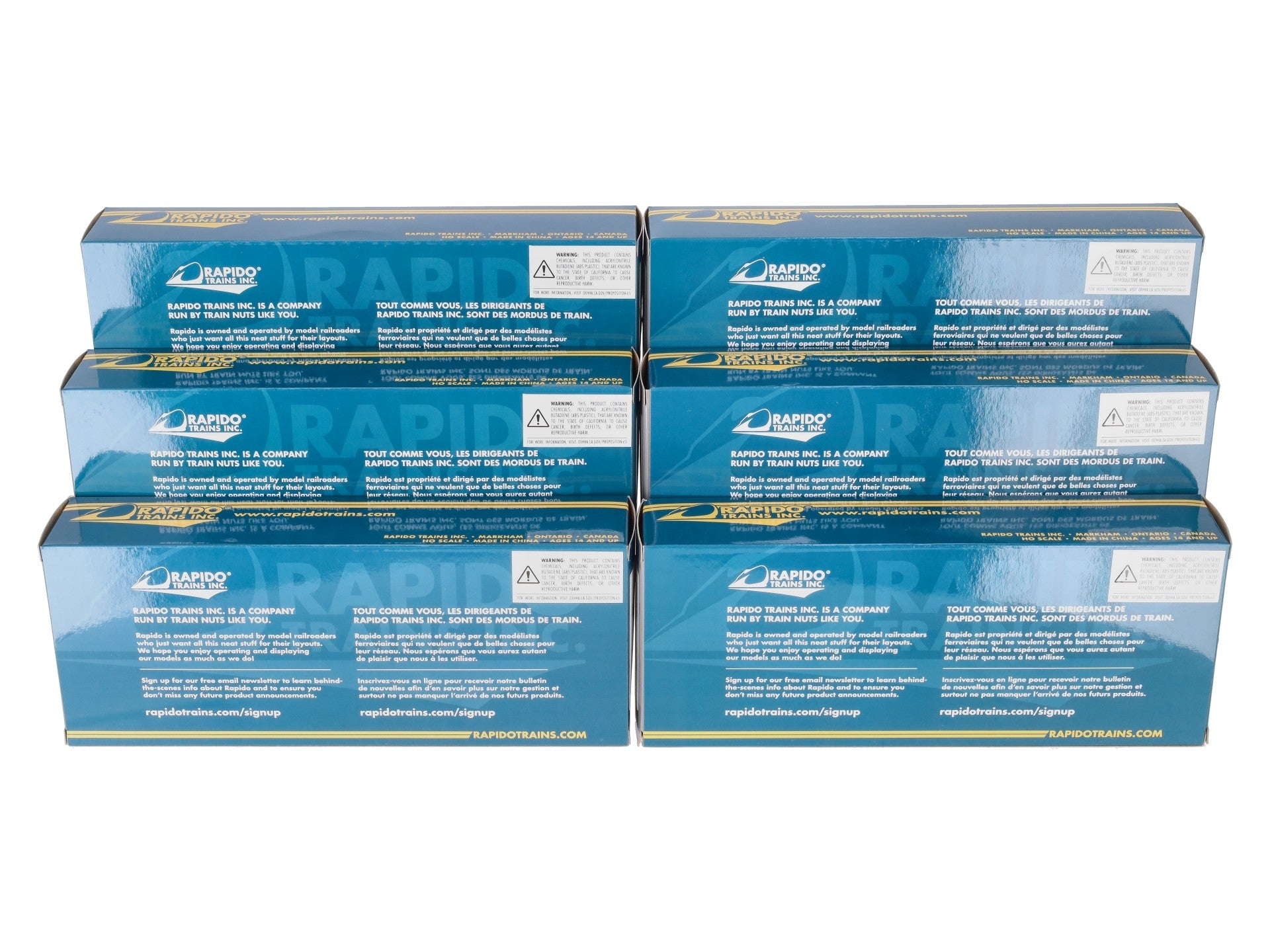 Rapido Trains 127017 HO CGLX Potacan 3800 Covered Hoppers (Pack of 6)
