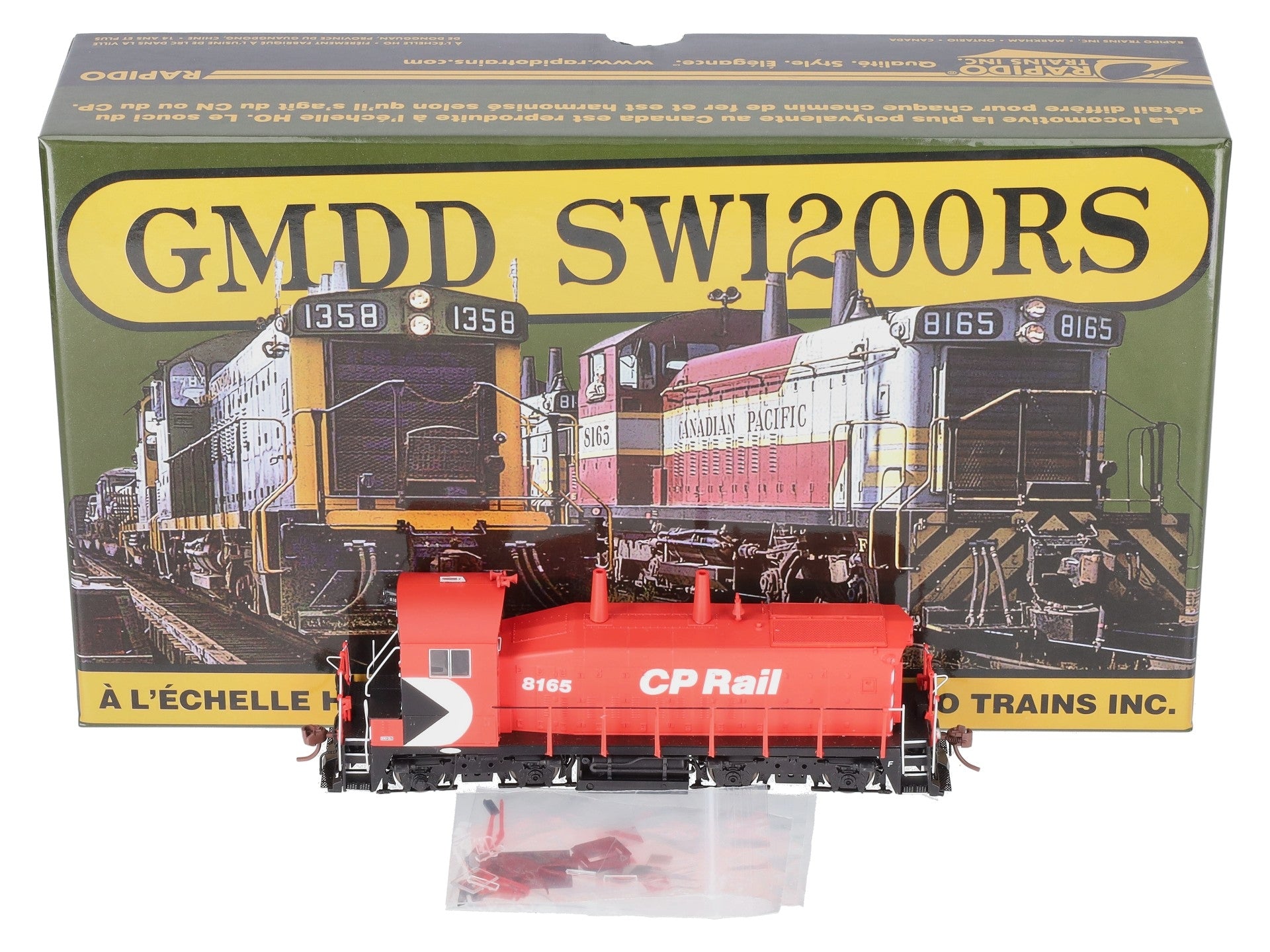 Rapido Trains 26523 HO Canadian Pacific SW1200RS 8