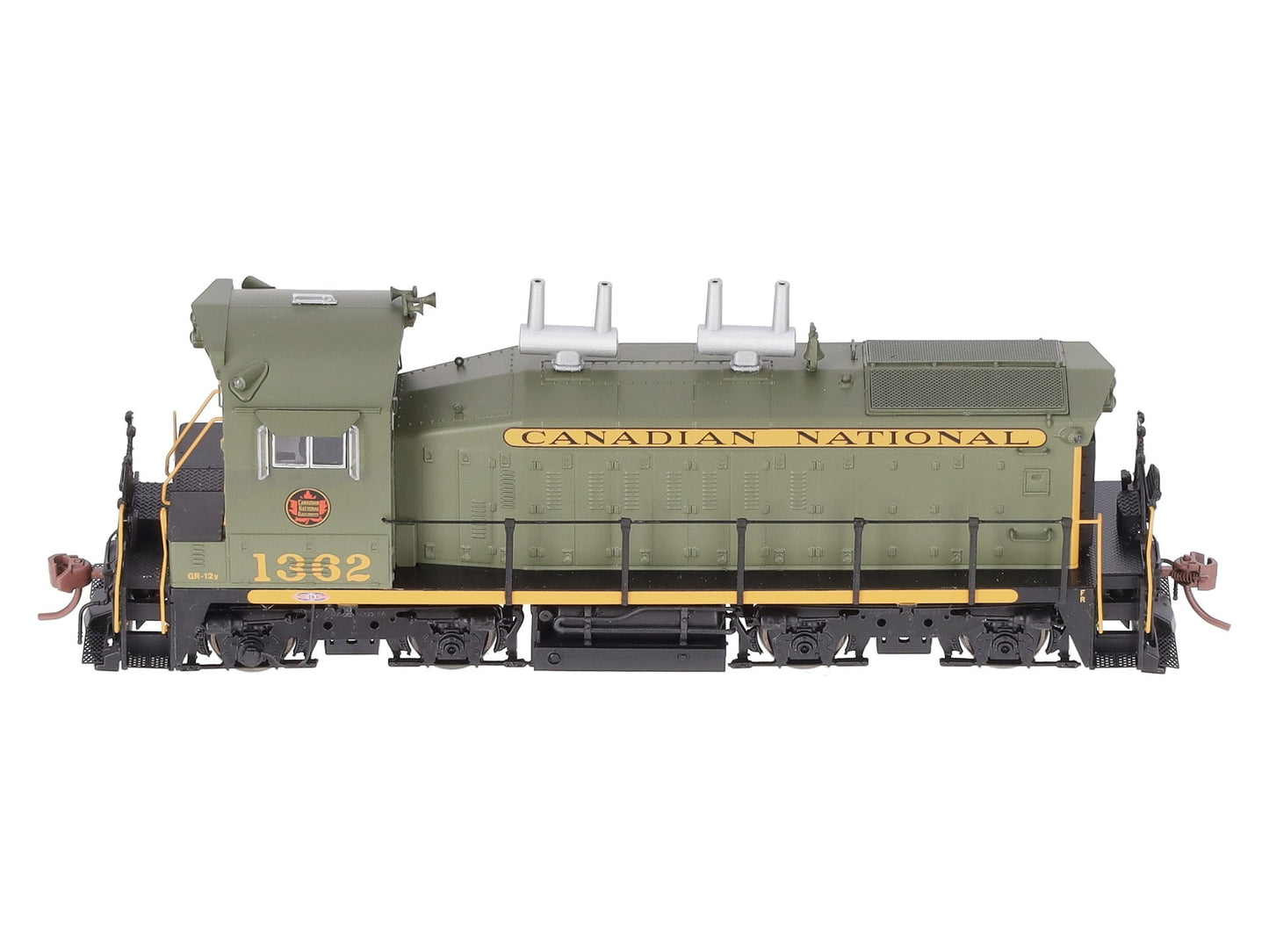 Rapido Trains 26538 HO Canadian National GMDD SW1200RS Engine #1362 w/DCC/Sound