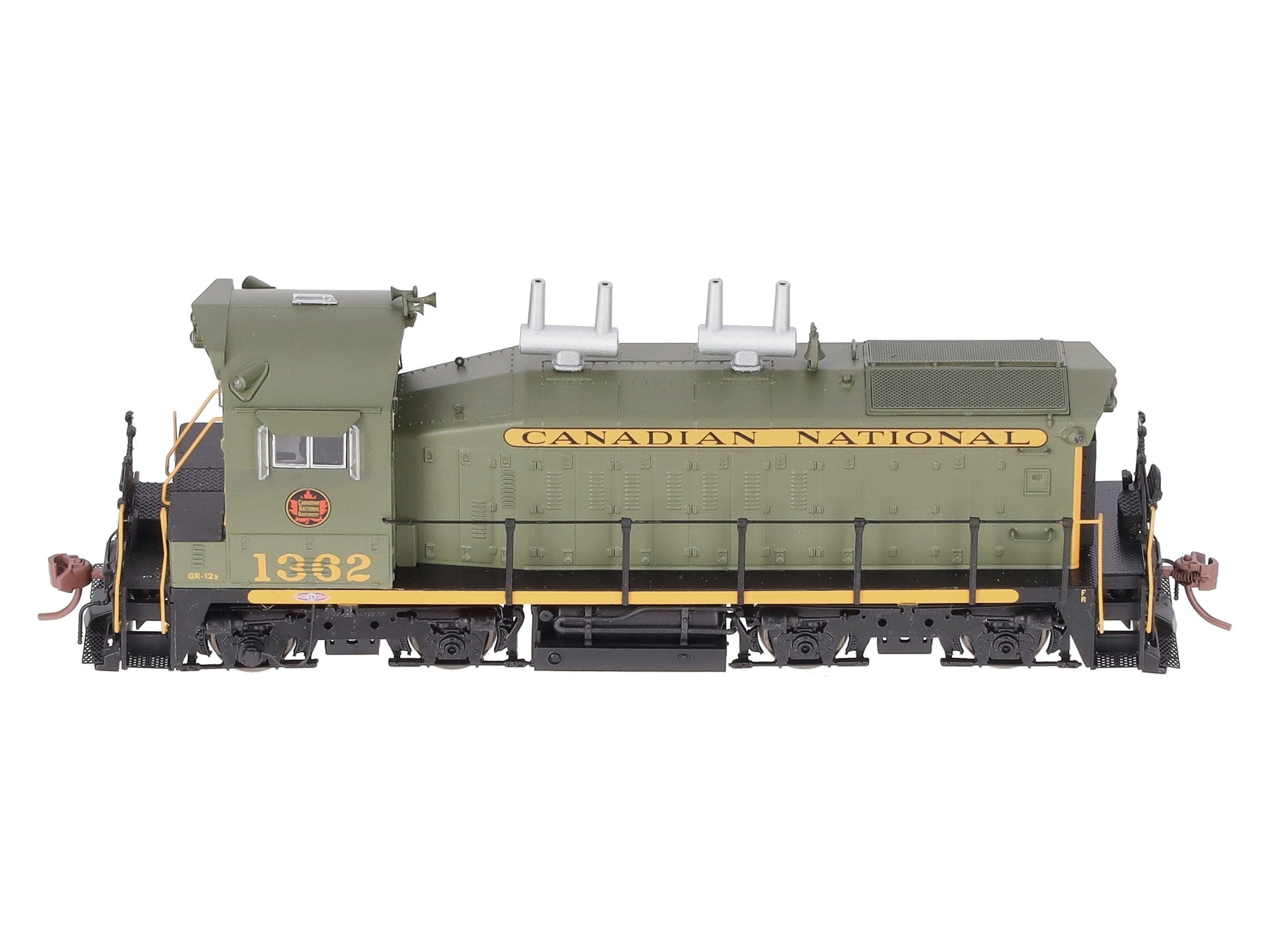 Rapido Trains 26538 HO Canadian National GMDD SW1200RS Engine #1362 w/DCC/Sound