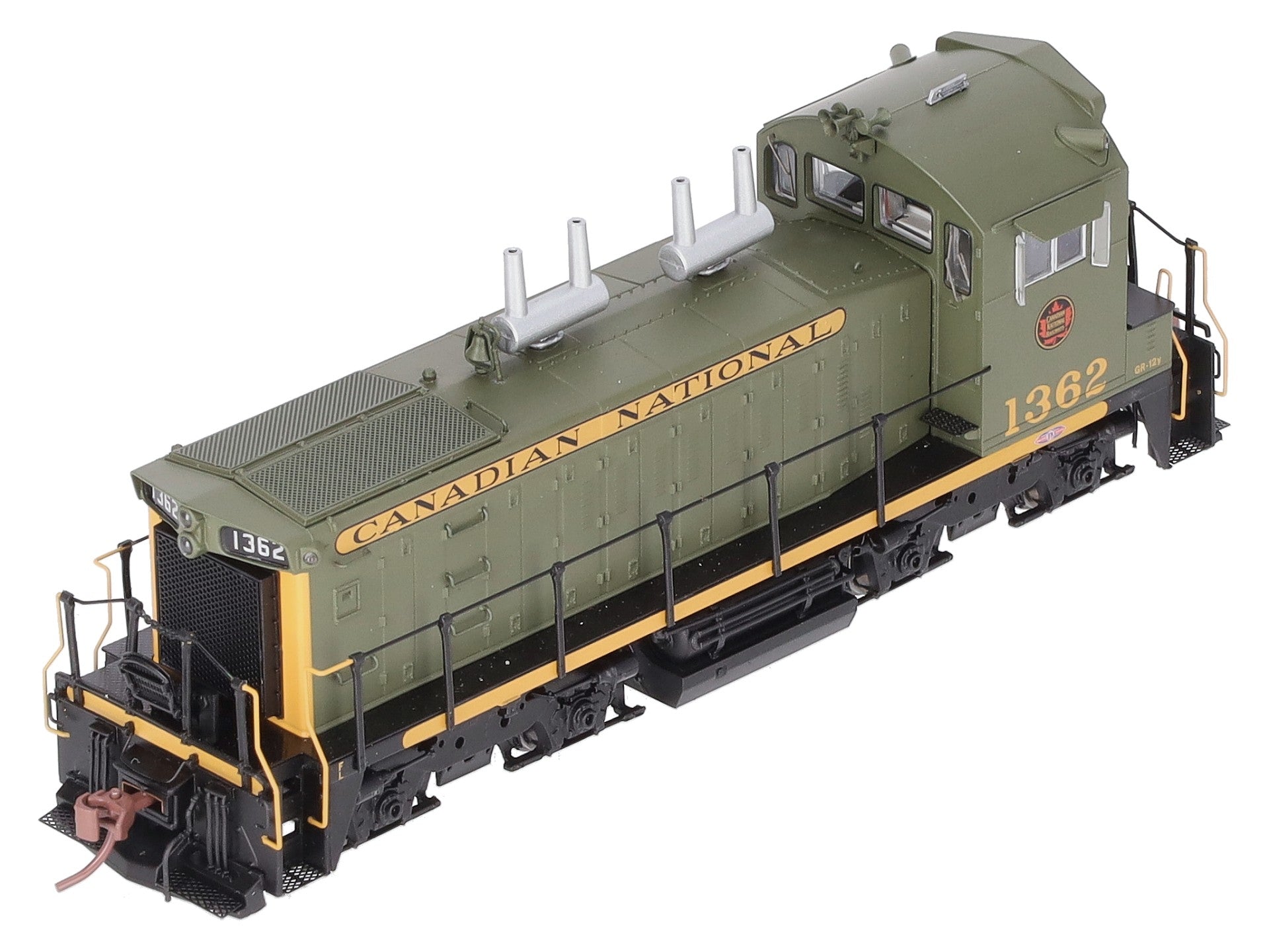 Rapido Trains 26538 HO Canadian National GMDD SW1200RS Engine #1362 w/DCC/Sound