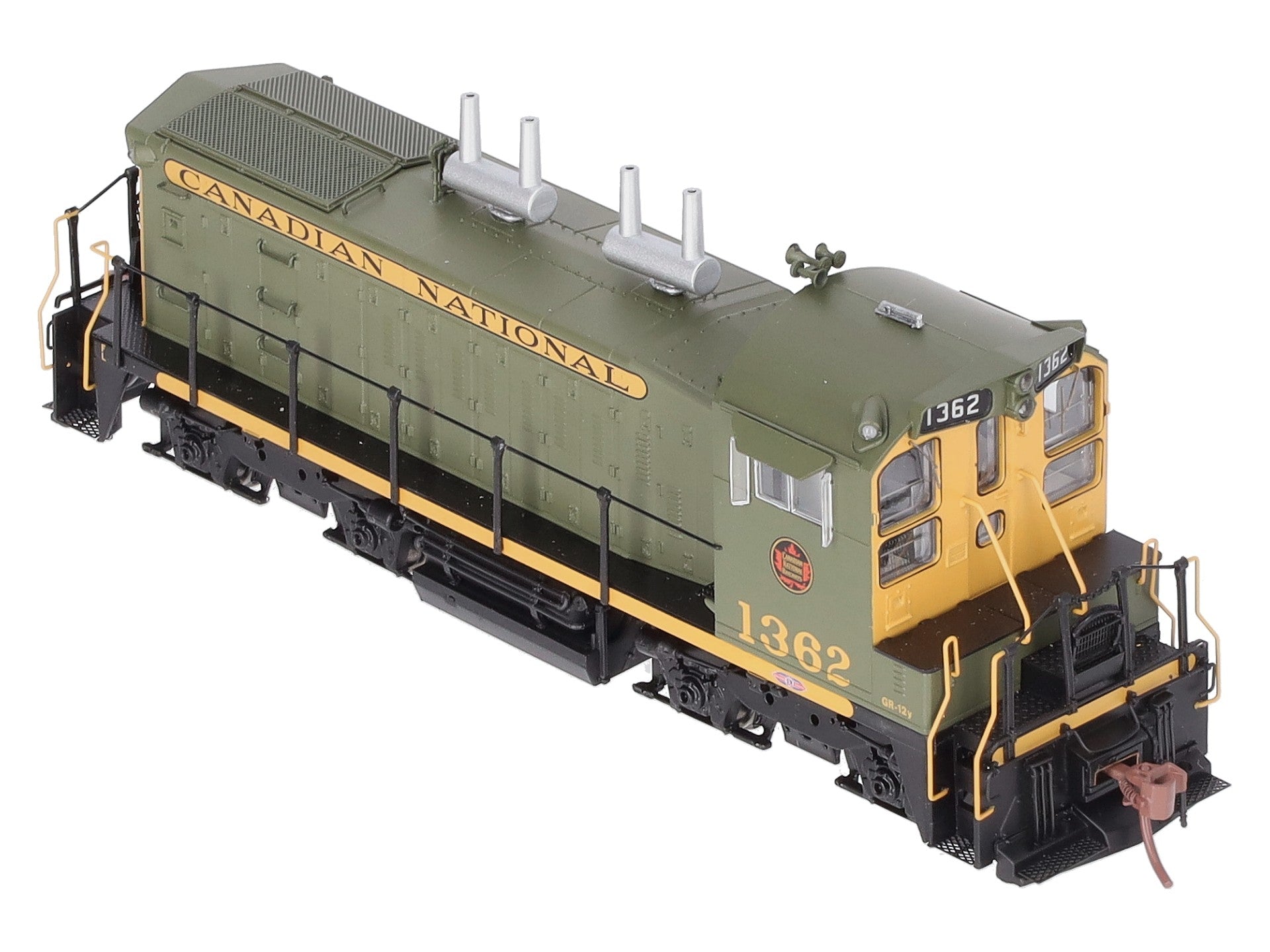 Rapido Trains 26538 HO Canadian National GMDD SW1200RS Engine #1362 w/DCC/Sound