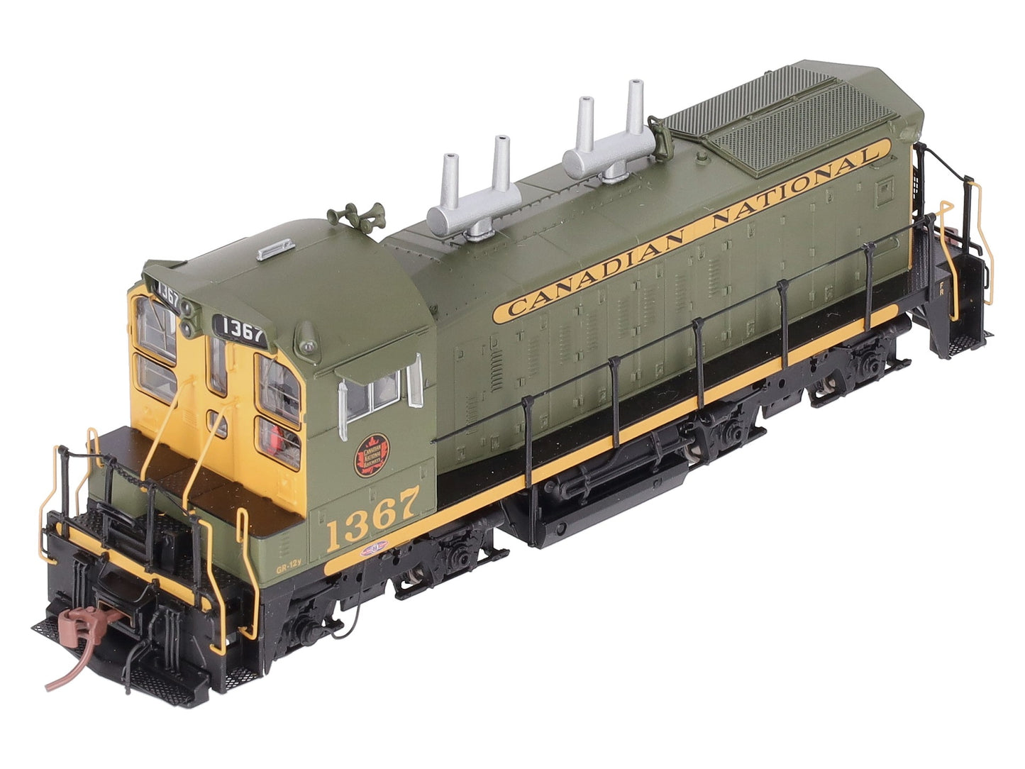Rapido Trains 26539 HO Canadian National GMDD SW1200RS Engine #1367 w/DCC/Sound