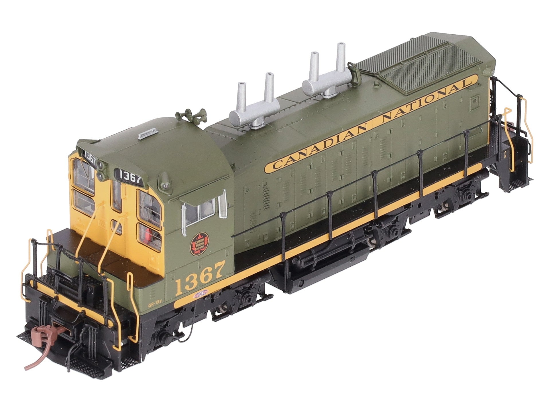 Rapido Trains 26539 HO Canadian National GMDD SW1200RS Engine #1367 w/DCC/Sound