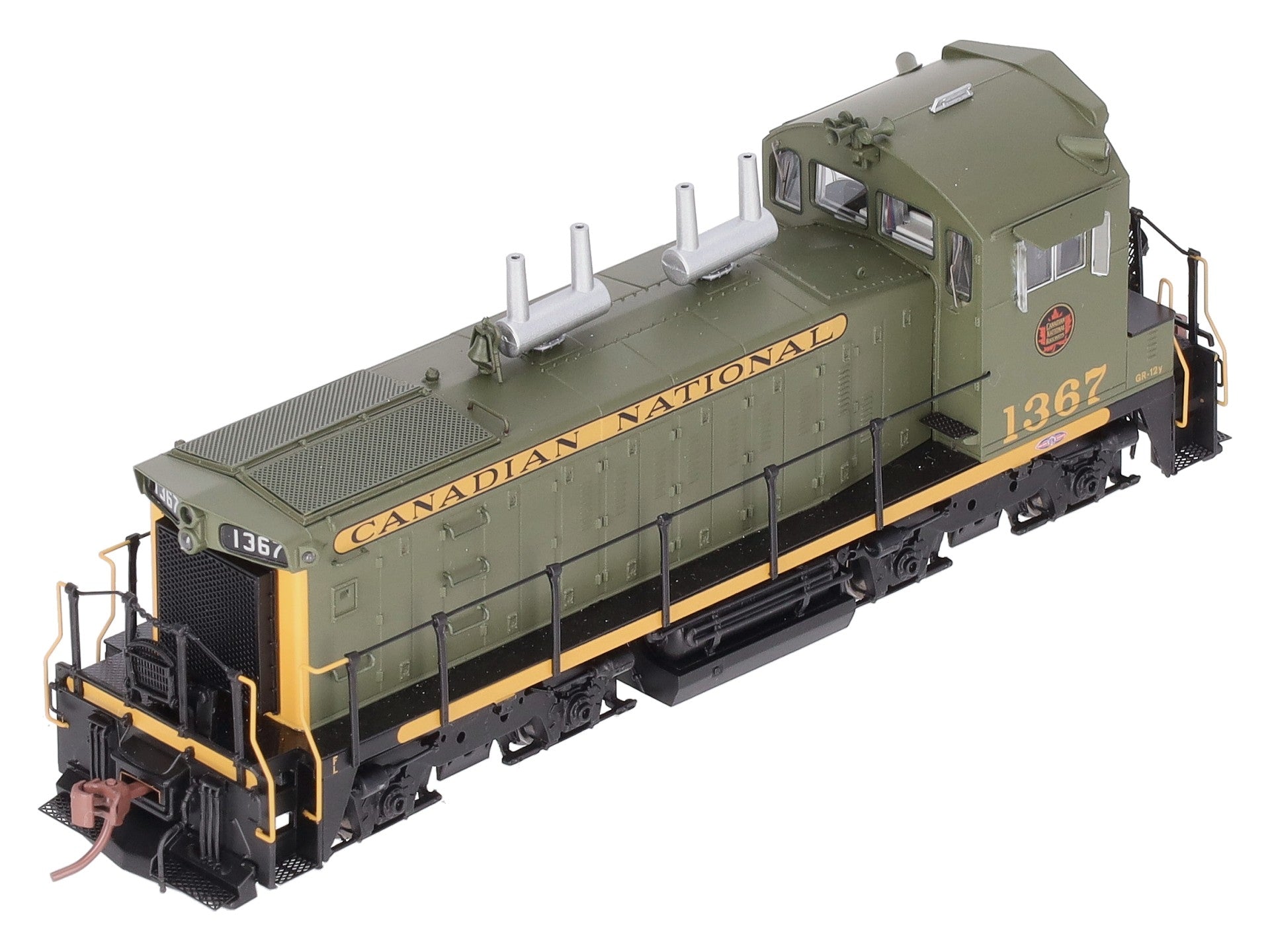 Rapido Trains 26539 HO Canadian National GMDD SW1200RS Engine #1367 w/DCC/Sound