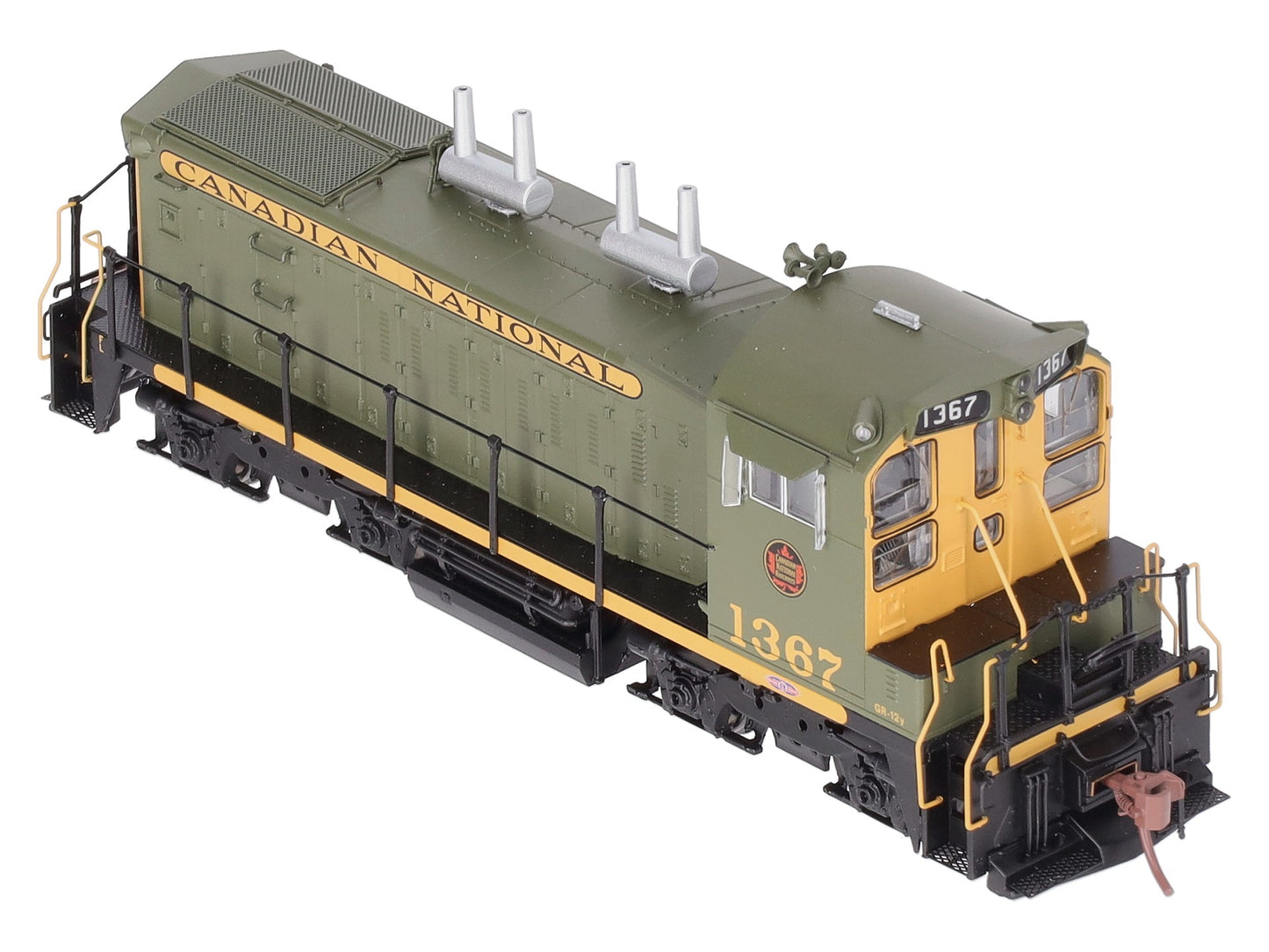 Rapido Trains 26539 HO Canadian National GMDD SW1200RS Engine #1367 w/DCC/Sound