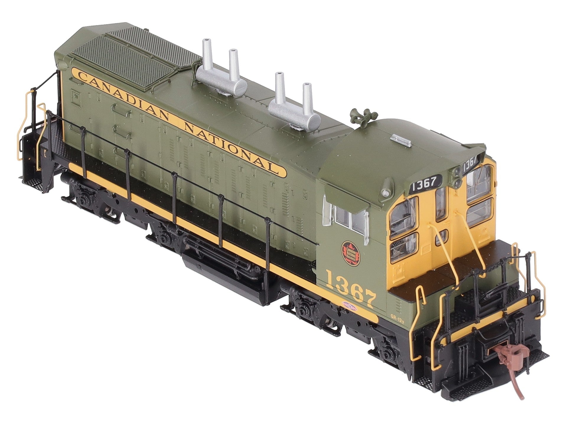 Rapido Trains 26539 HO Canadian National GMDD SW1200RS Engine #1367 w/DCC/Sound