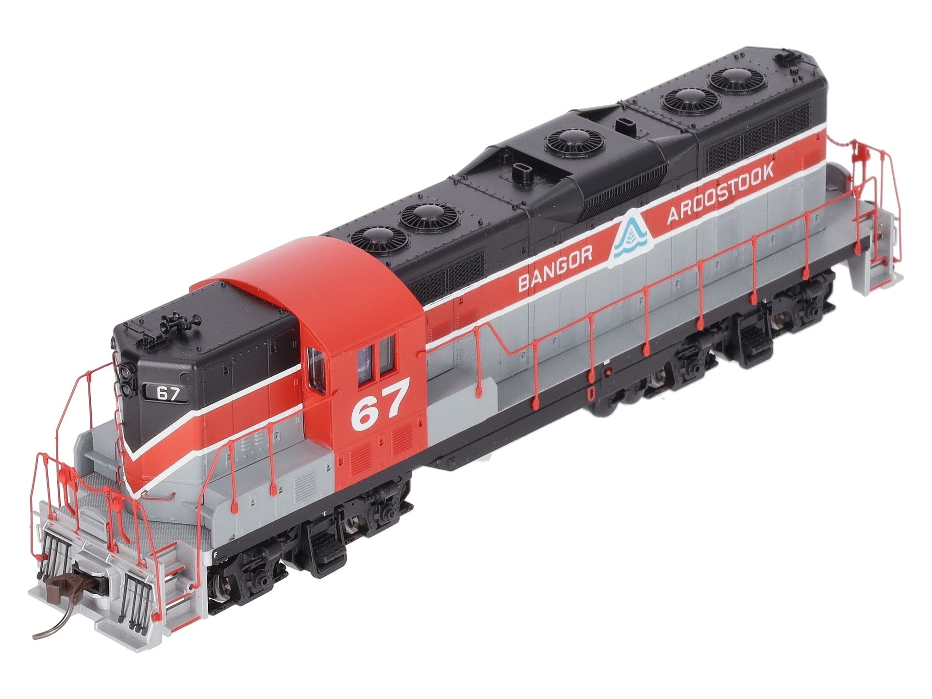 Atlas 10002936 HO Bangor & Aroostook GP-7 Diesel Locomotive DCC/Sound #67