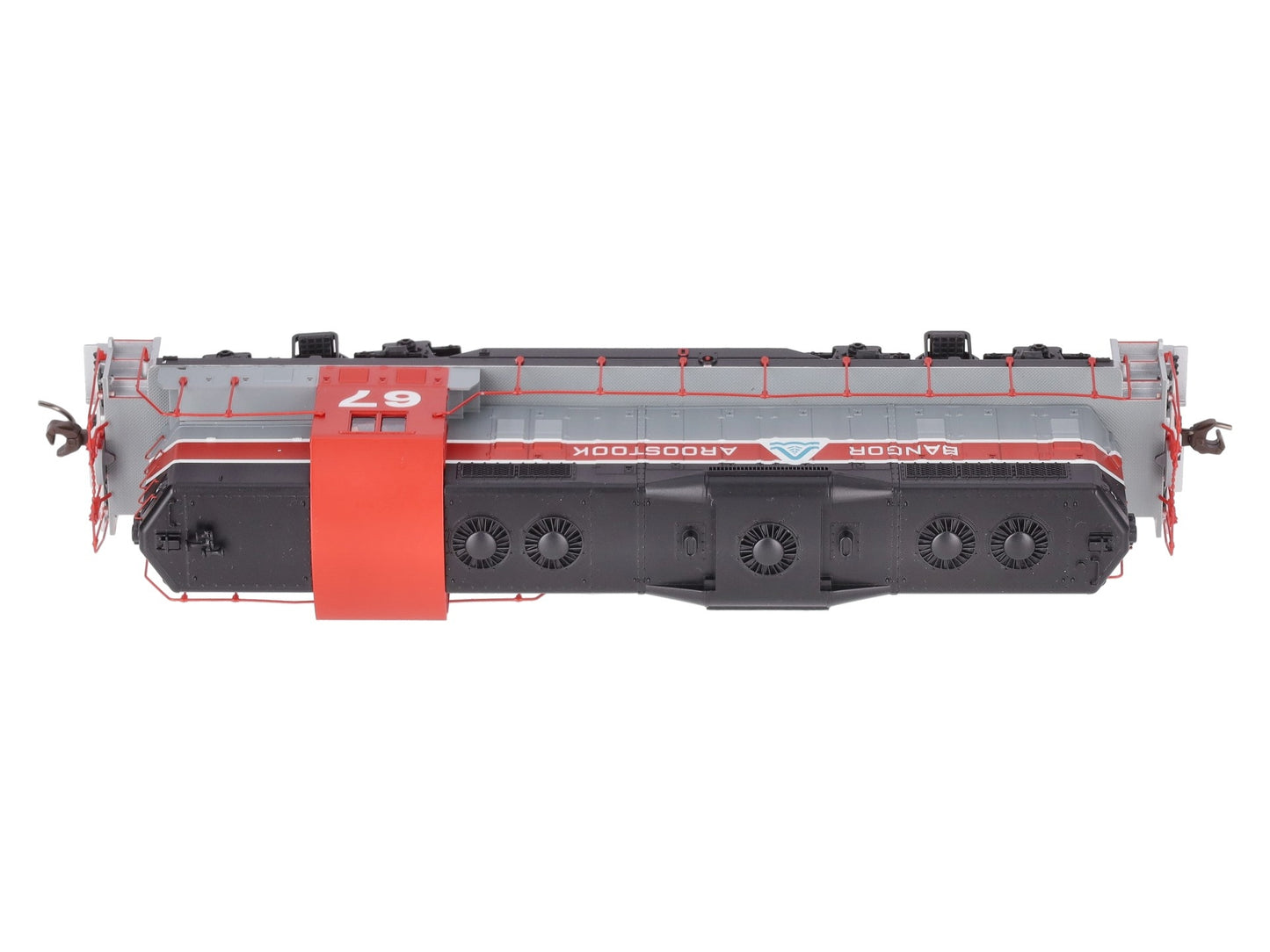 Atlas 10002936 HO Bangor & Aroostook GP-7 Diesel Locomotive DCC/Sound #67