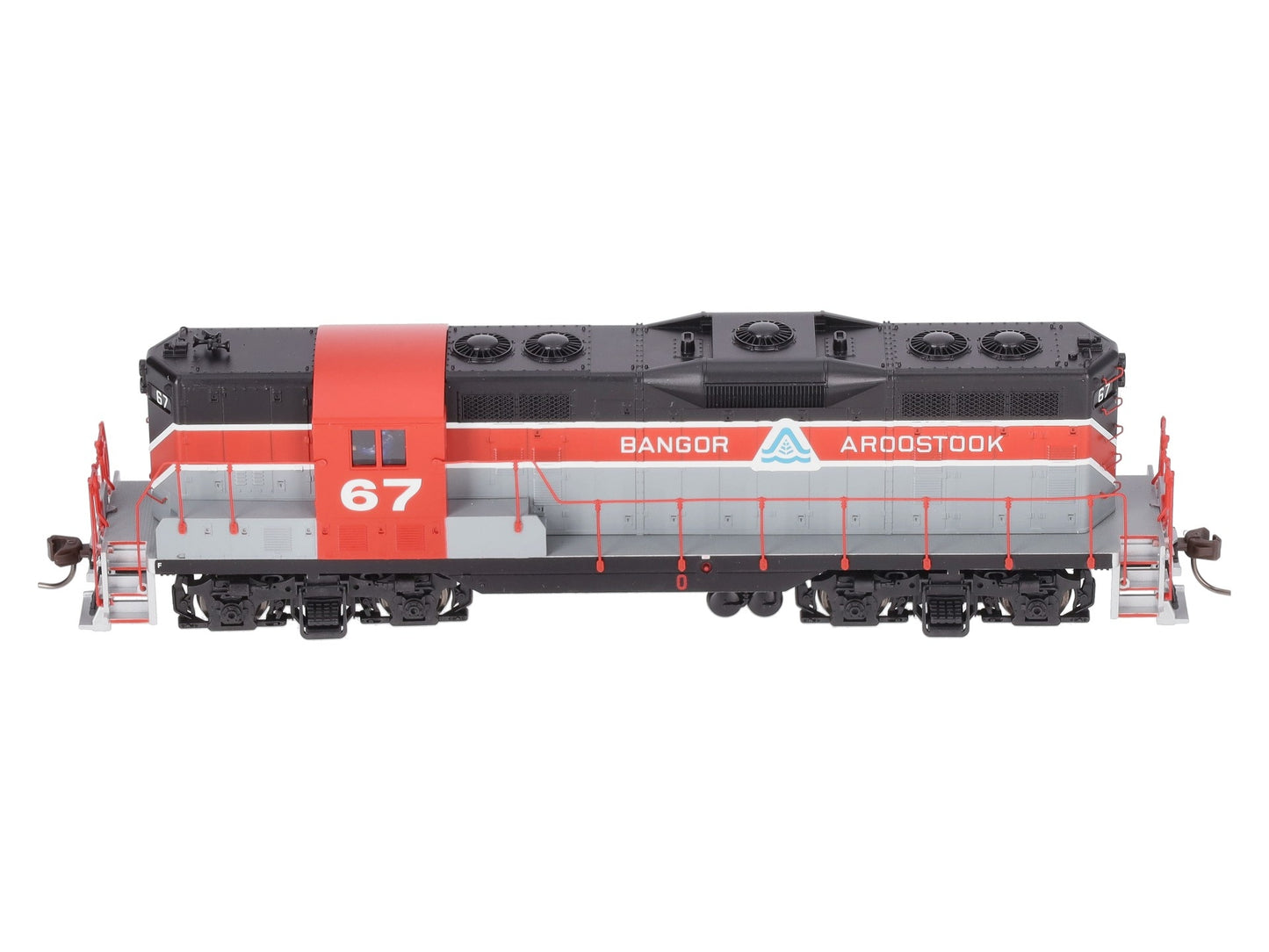 Atlas 10002936 HO Bangor & Aroostook GP-7 Diesel Locomotive DCC/Sound #67