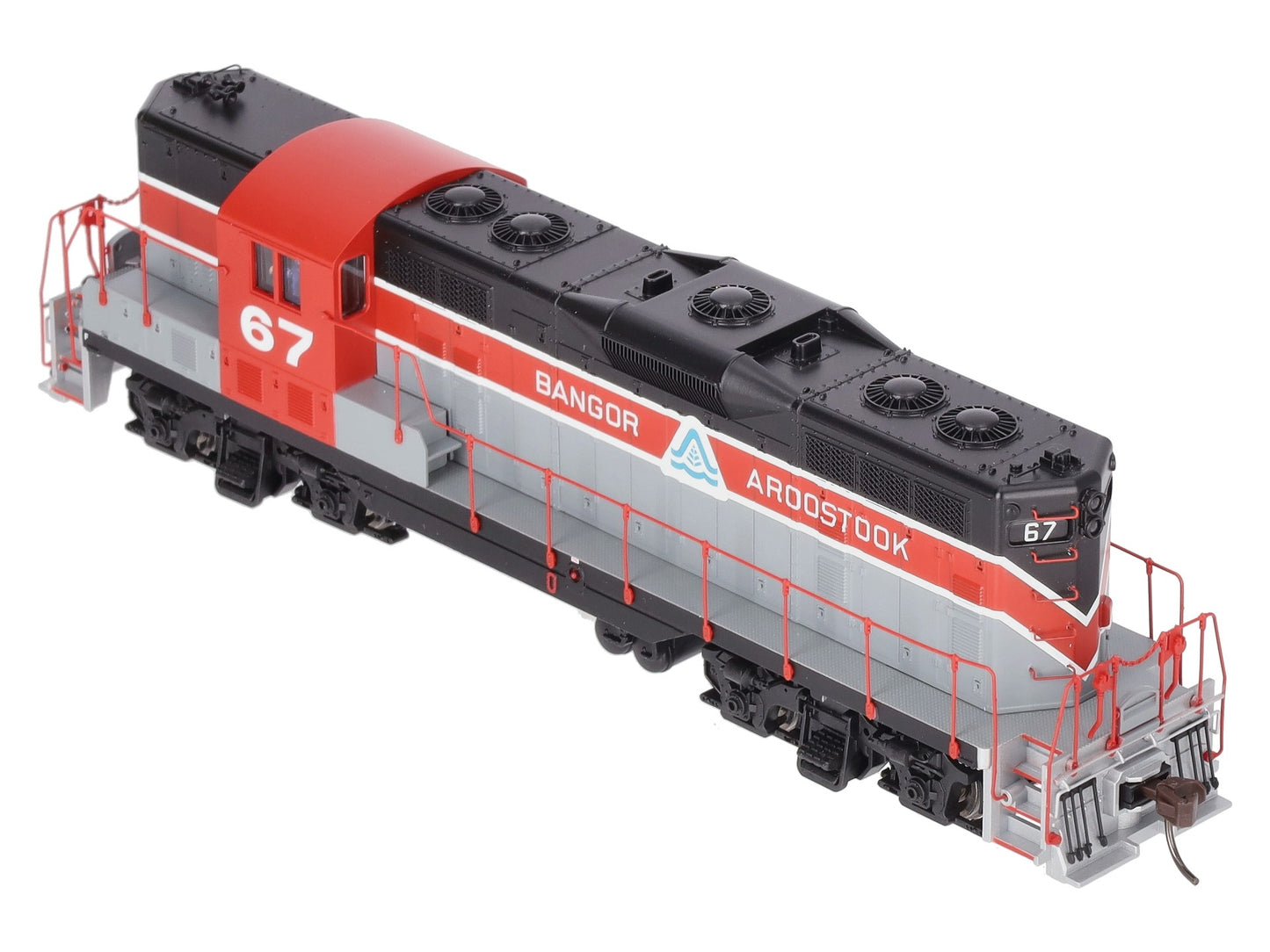 Atlas 10002936 HO Bangor & Aroostook GP-7 Diesel Locomotive DCC/Sound #67