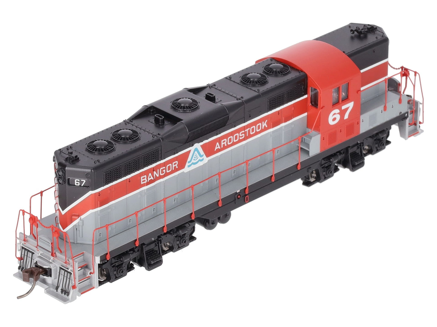 Atlas 10002936 HO Bangor & Aroostook GP-7 Diesel Locomotive DCC/Sound #67