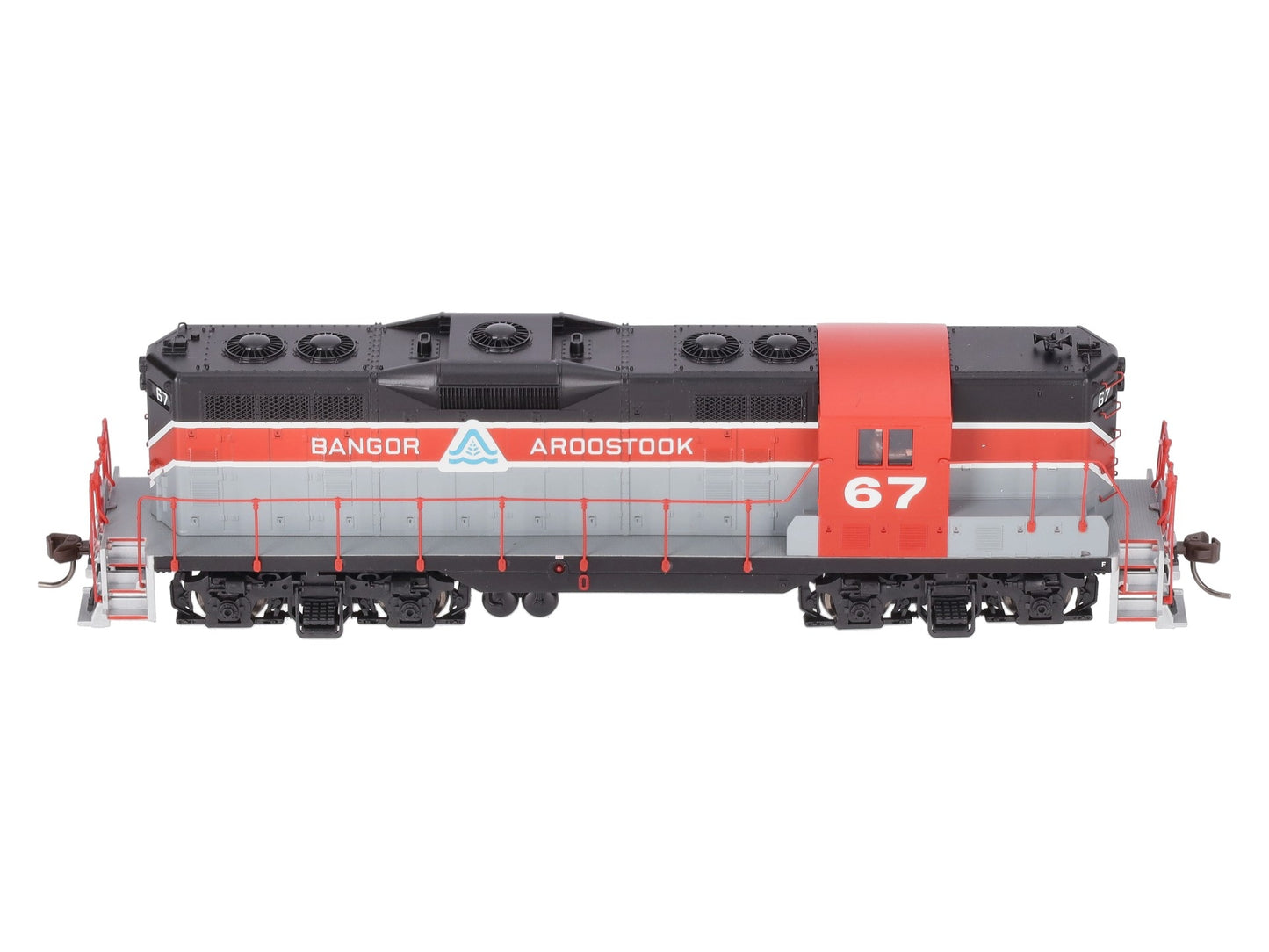 Atlas 10002936 HO Bangor & Aroostook GP-7 Diesel Locomotive DCC/Sound #67