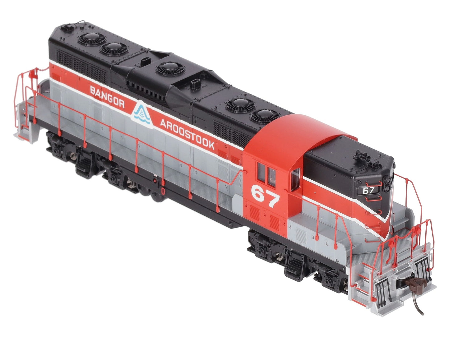 Atlas 10002936 HO Bangor & Aroostook GP-7 Diesel Locomotive DCC/Sound #67