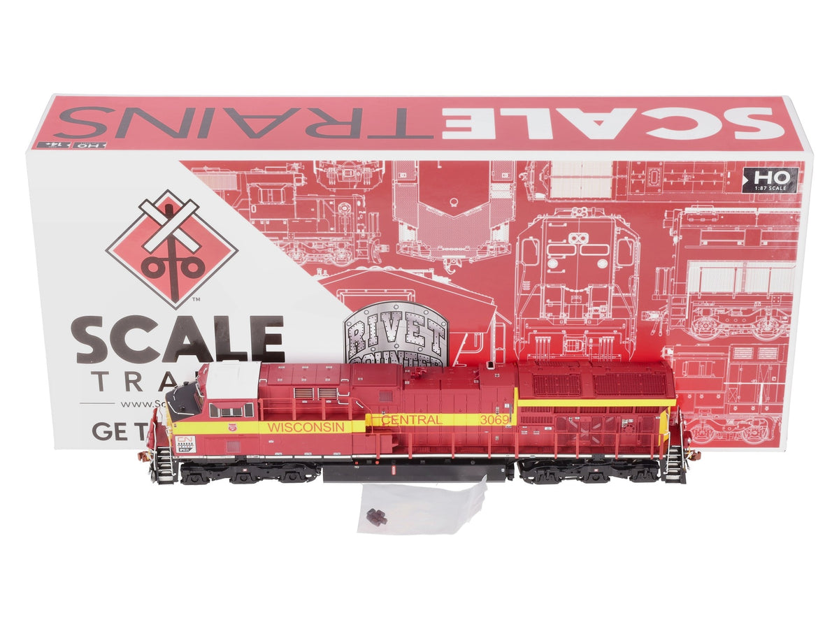 Scale Trains 33183 HO CN Wisconsin Central GE ET44AC Diesel Locomotive w/DCC/SND NIB
