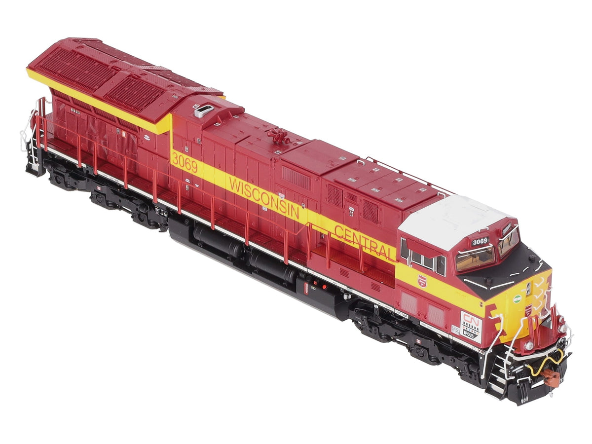 Scale Trains 33183 HO CN Wisconsin Central GE ET44AC Diesel Locomotive w/DCC/SND NIB