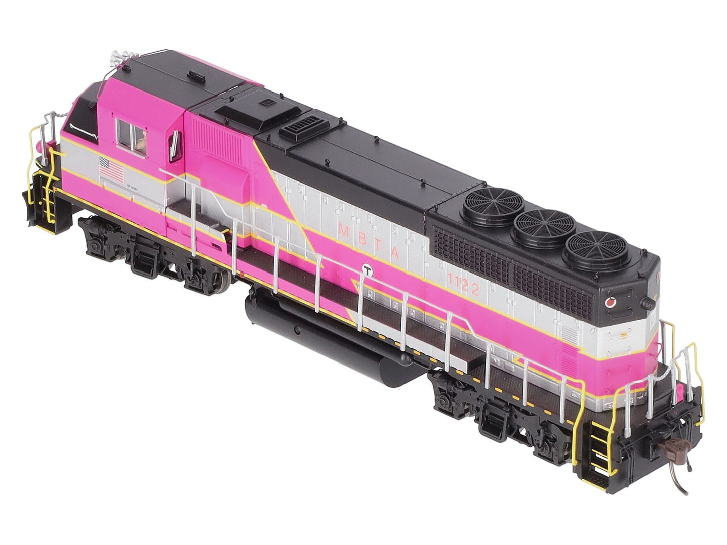Atlas 10002739 HO MBTA GP40-2(W) Diesel Locomotive #1122 w/DCC/LokSound
