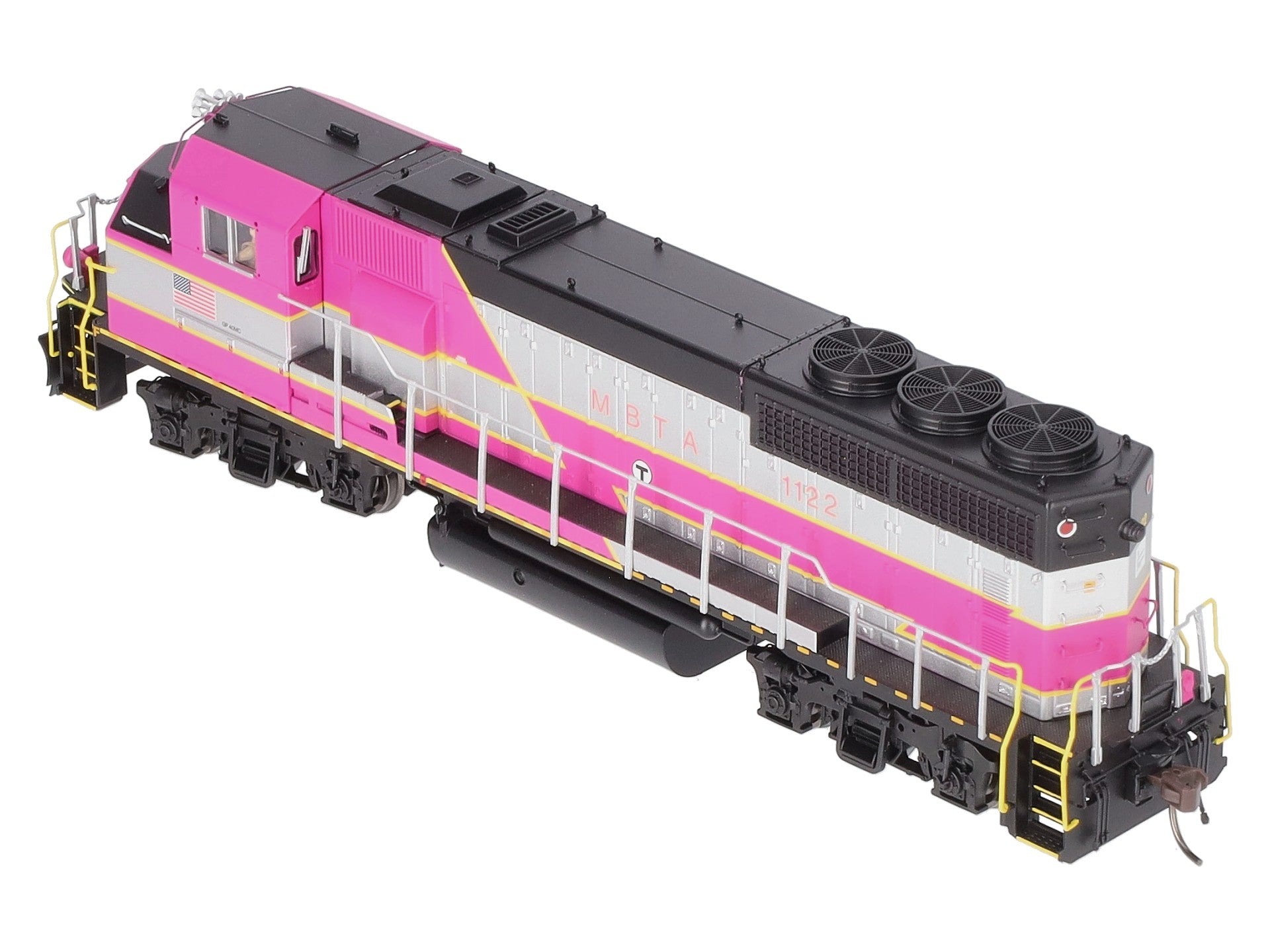 Atlas 10002739 HO MBTA GP40-2(W) Diesel Locomotive #1122 w/DCC/LokSound