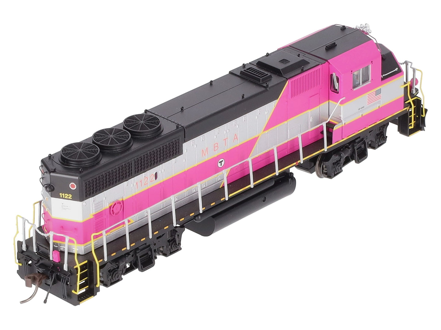 Atlas 10002739 HO MBTA GP40-2(W) Diesel Locomotive #1122 w/DCC/LokSound