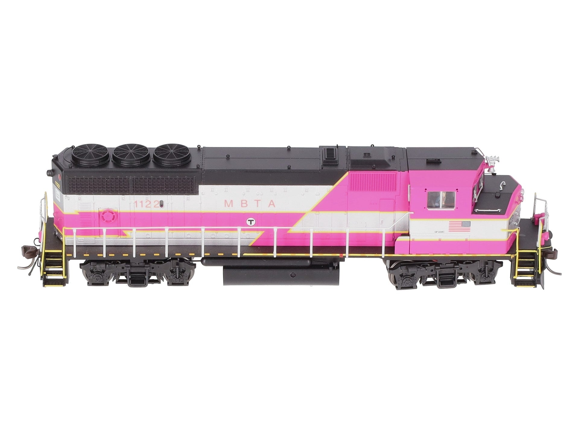 Atlas 10002739 HO MBTA GP40-2(W) Diesel Locomotive #1122 w/DCC/LokSound