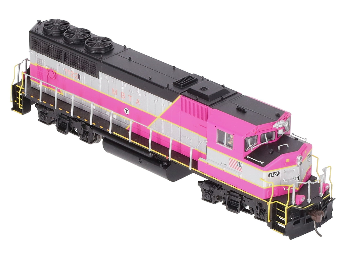 Atlas 10002739 HO MBTA GP40-2(W) Diesel Locomotive #1122 w/DCC/LokSound