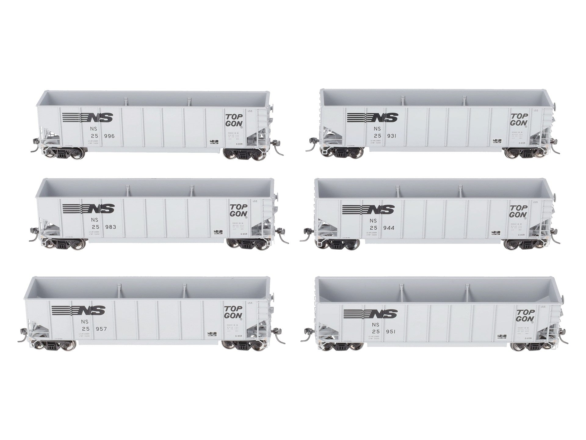 Atlas 20004906 HO Norfolk Southern (286k 9-96 Scheme) G-86R TopGon (6)