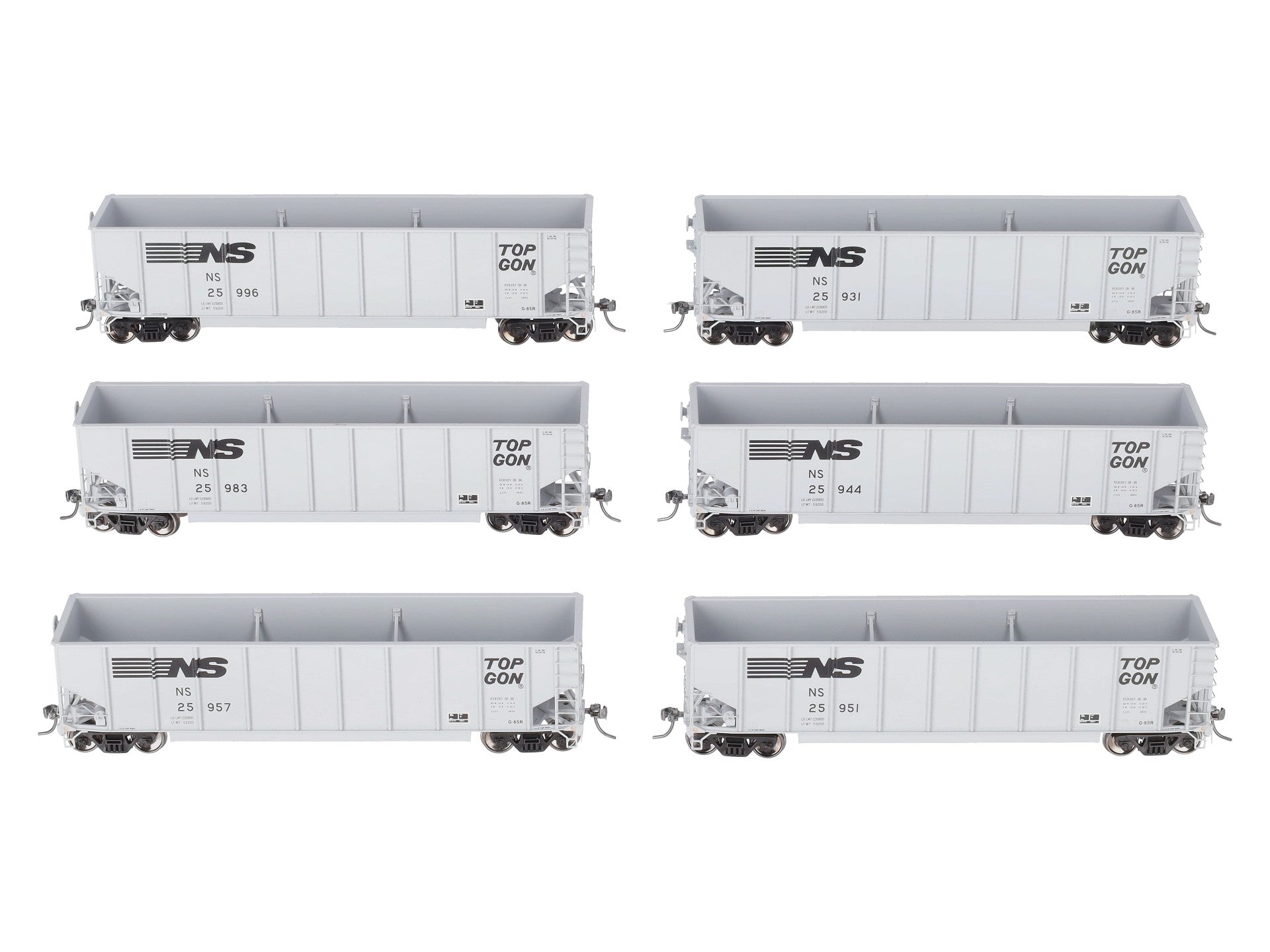 Atlas 20004906 HO Norfolk Southern (286k 9-96 Scheme) G-86R TopGon (6)