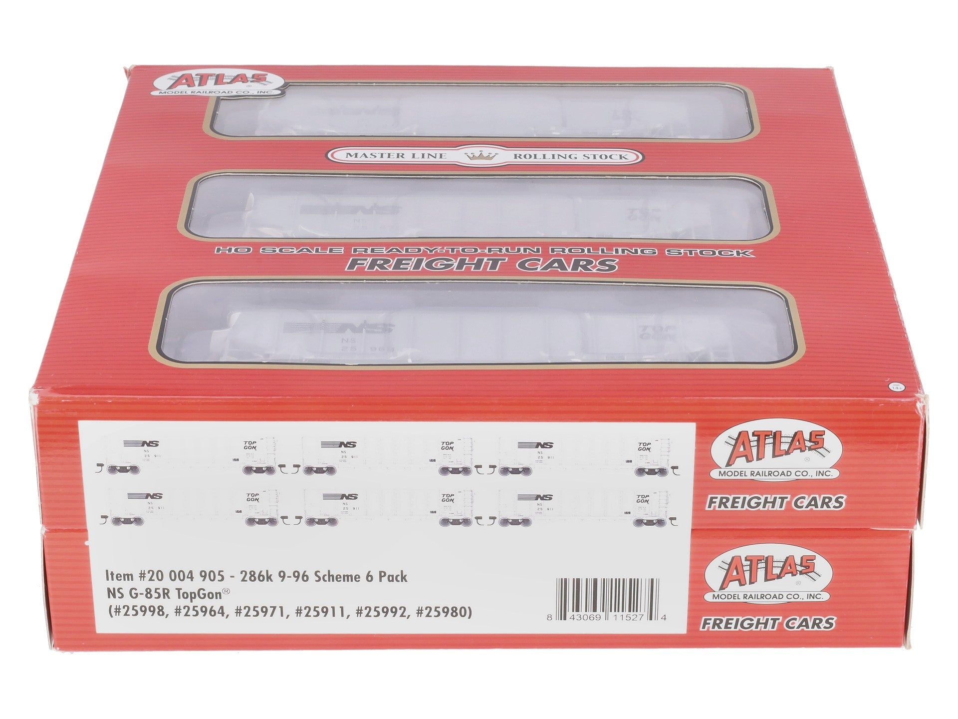 Atlas 20004905 HO Norfolk Southern (286k 9-96 Scheme) G-86R TopGon (6)