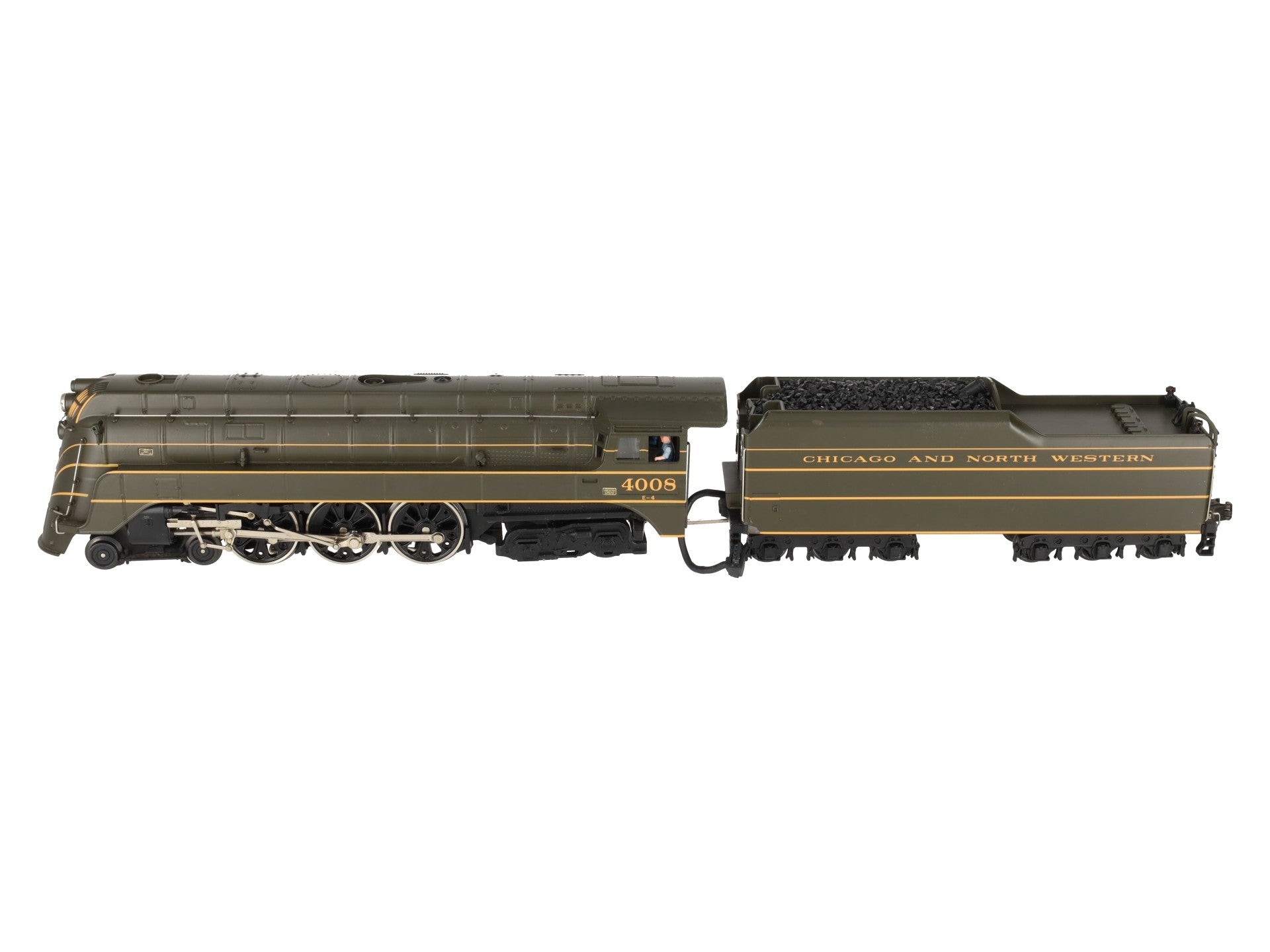 MTH 20-3034-1 O CNW 4-6-4 E-4 Hudson Steam Locomotive
