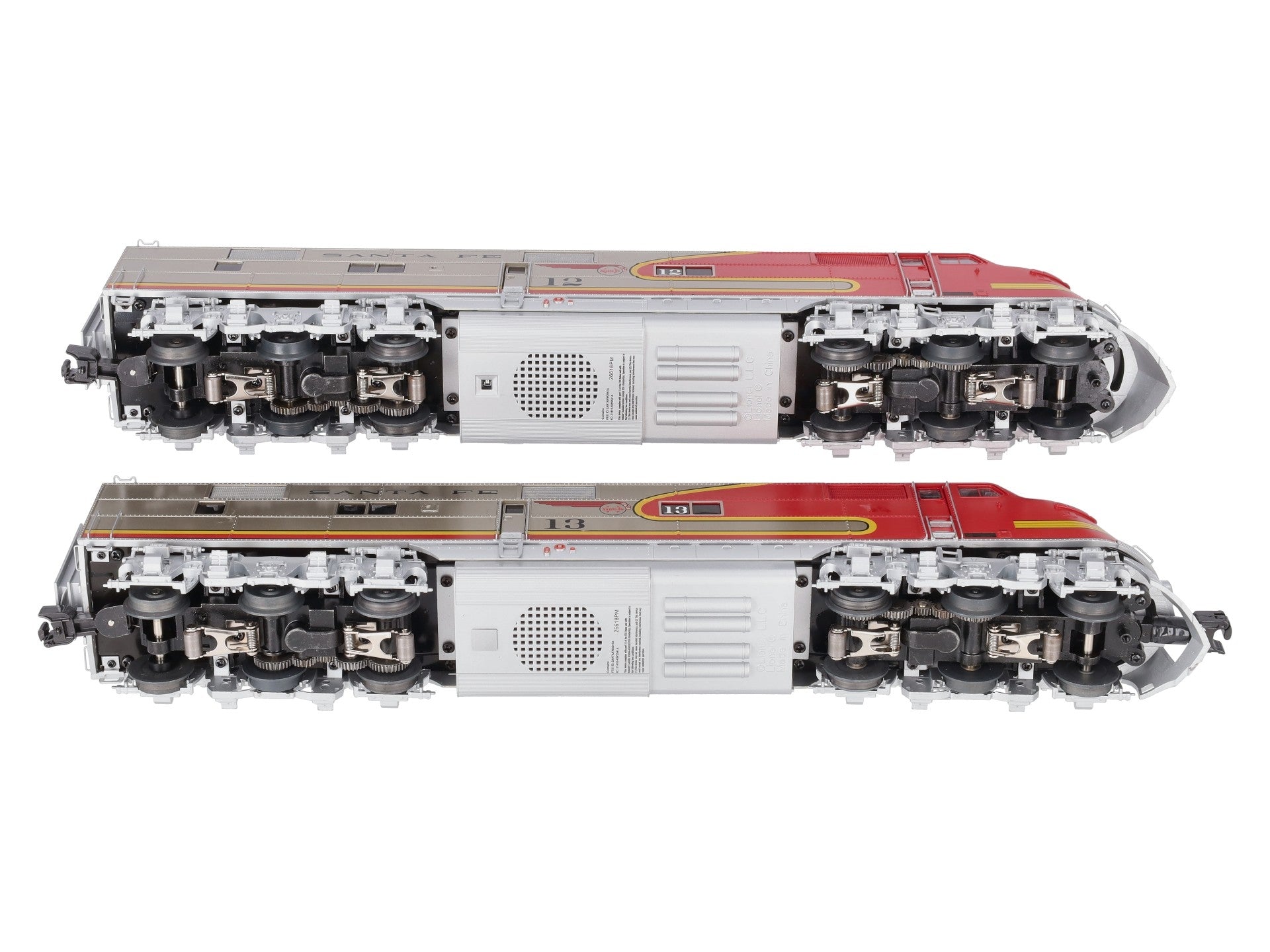 Lionel 6-84641 Santa Fe Legacy E6 AA Diesel Engine Set #12/#13