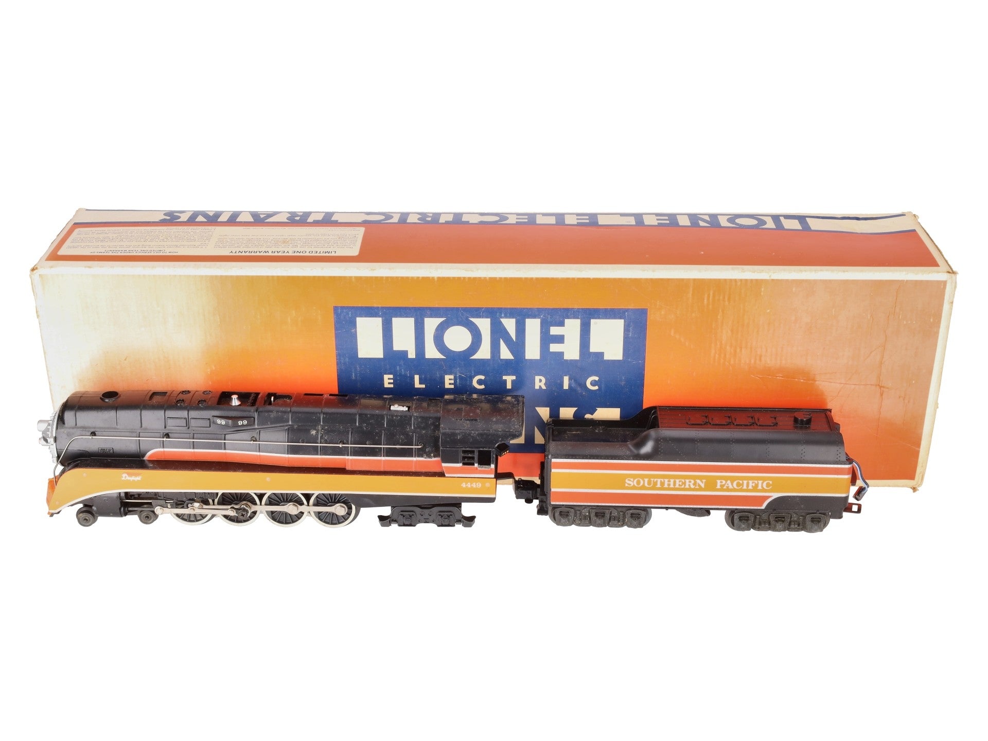 Lionel 6-8307 O Gauge Southern Pacific Daylight GS-4 Steam Engine & Tender #4449 EX/Box