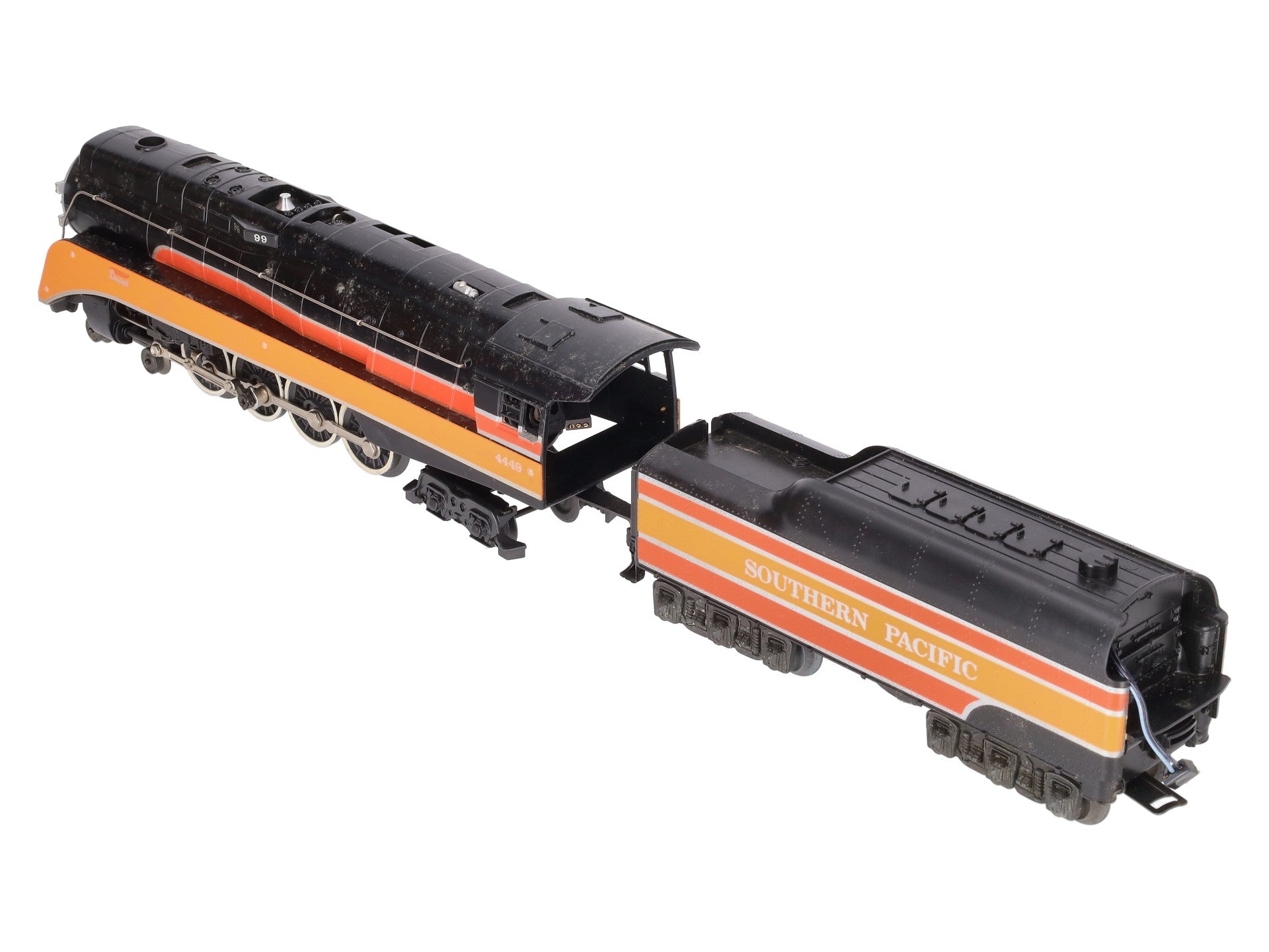 Lionel 6-8307 O Gauge Southern Pacific Daylight GS-4 Steam Engine & Tender #4449 EX/Box