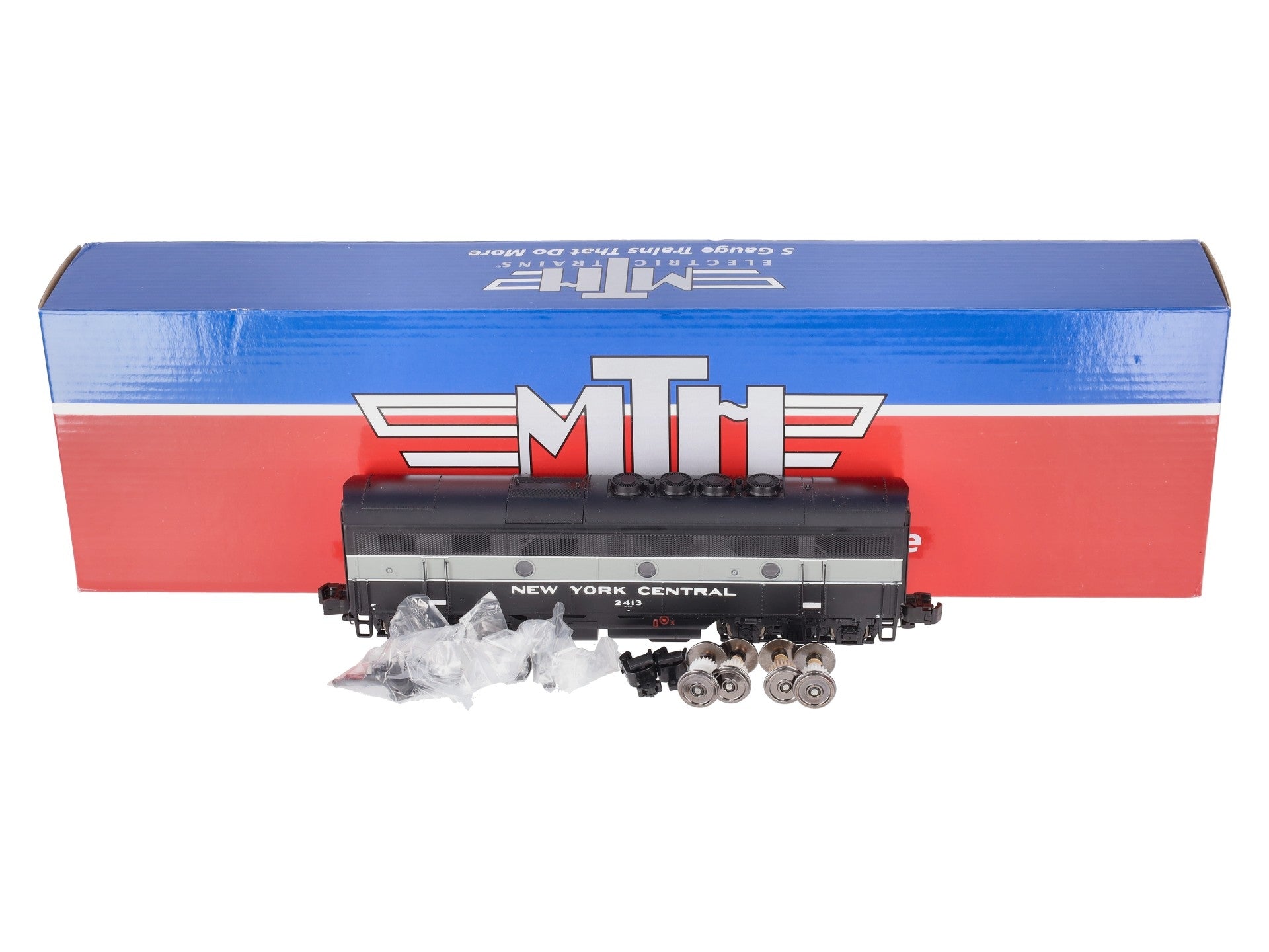 MTH 35-20009-1 S New York Central F-3 B Unit Diesel With Proto-Sound 3.0 #2413