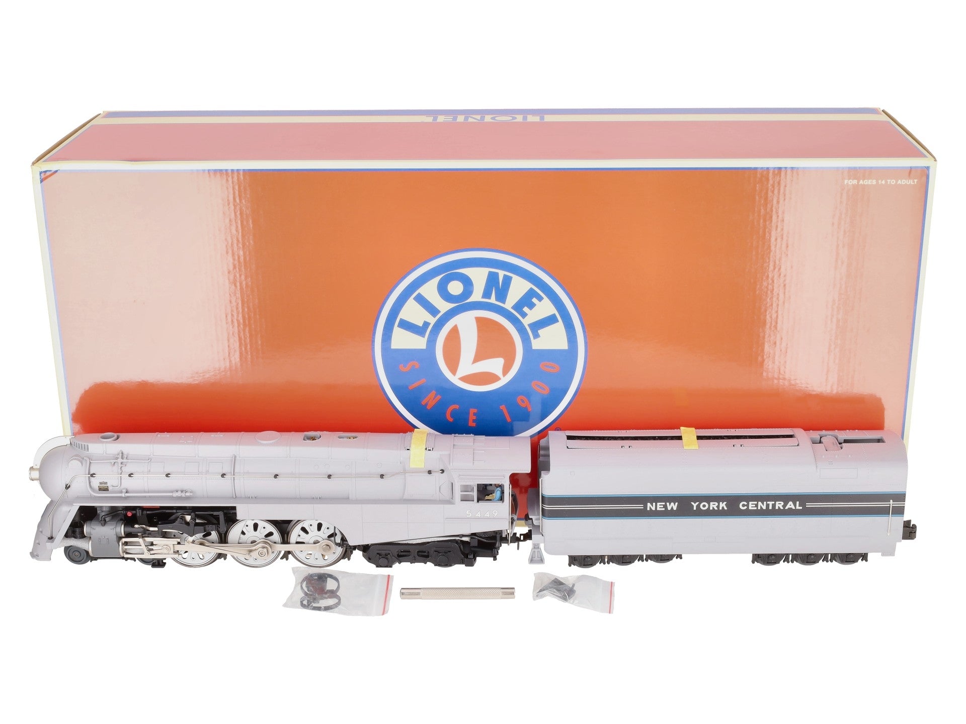 Lionel 2331401 O BTO NYC Dreyfuss J3 Hudson #5449 Steam Loco/LCS