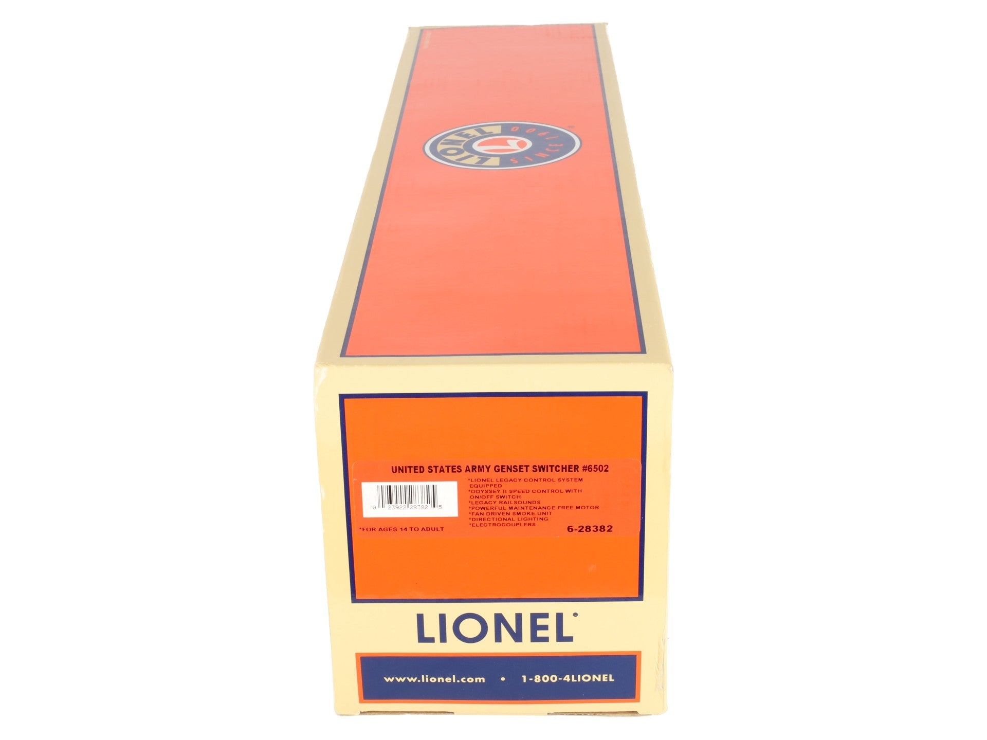 Lionel 6-28382 O Army Genset Switcher #6502