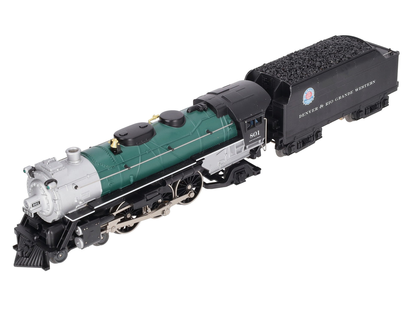 Lionel 2232110 O D&RGW LionChief Plus 2.0 Steam Locomotive #801