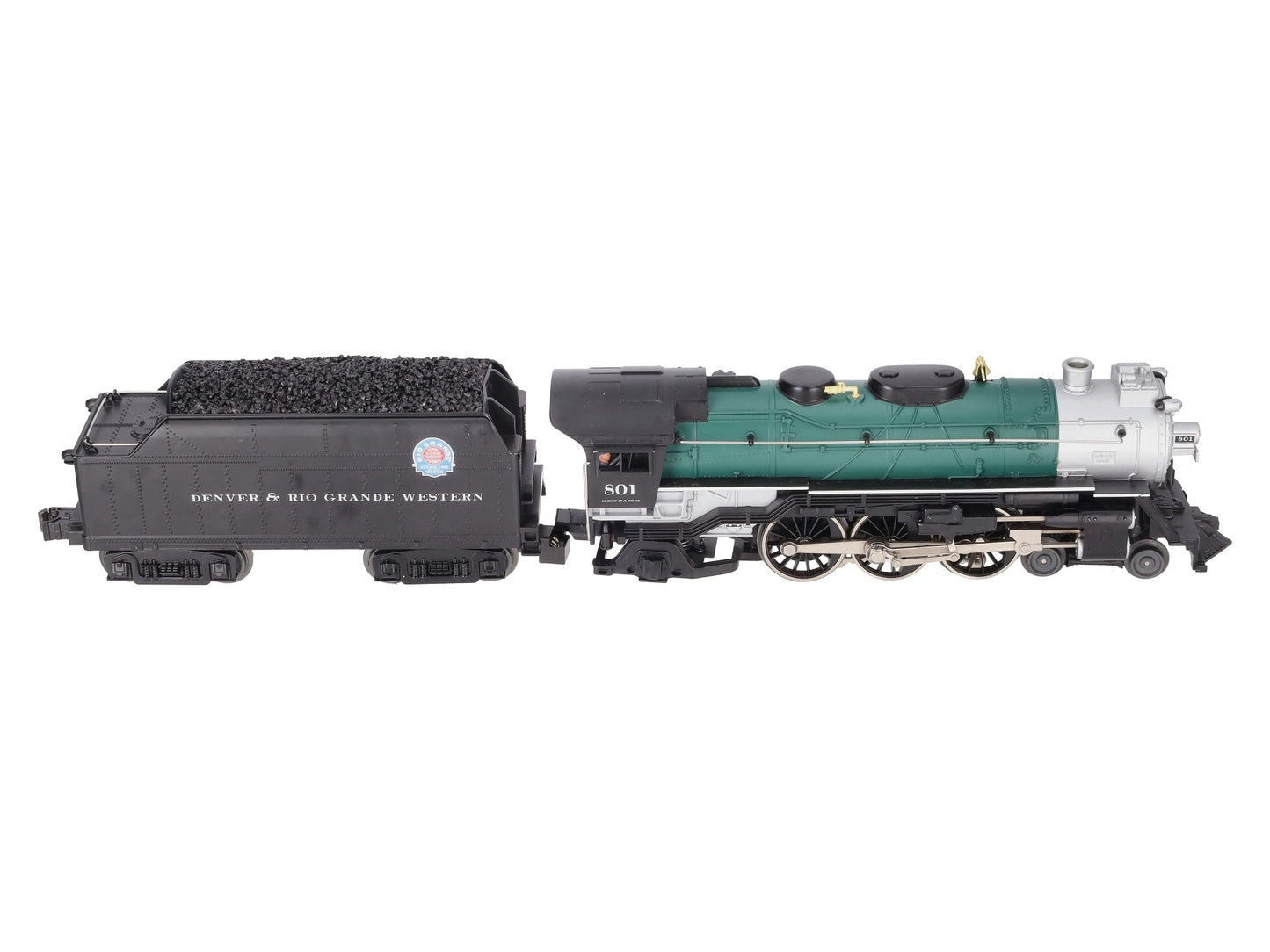 Lionel 2232110 O D&RGW LionChief Plus 2.0 Steam Locomotive #801