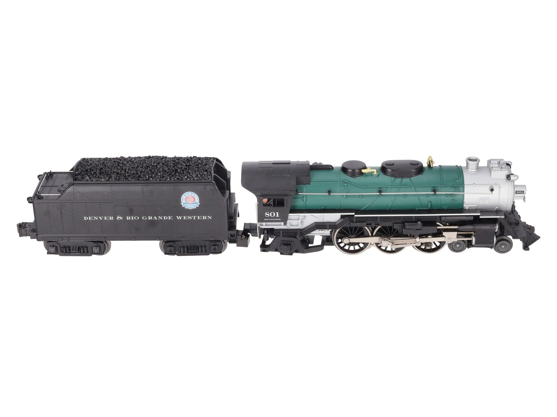 Lionel 2232110 O D&RGW LionChief Plus 2.0 Steam Locomotive #801