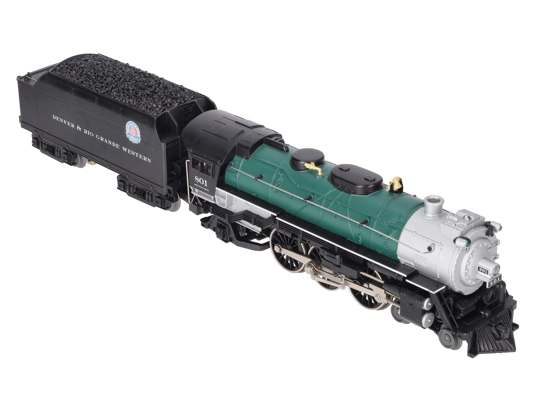 Lionel 2232110 O D&RGW LionChief Plus 2.0 Steam Locomotive #801