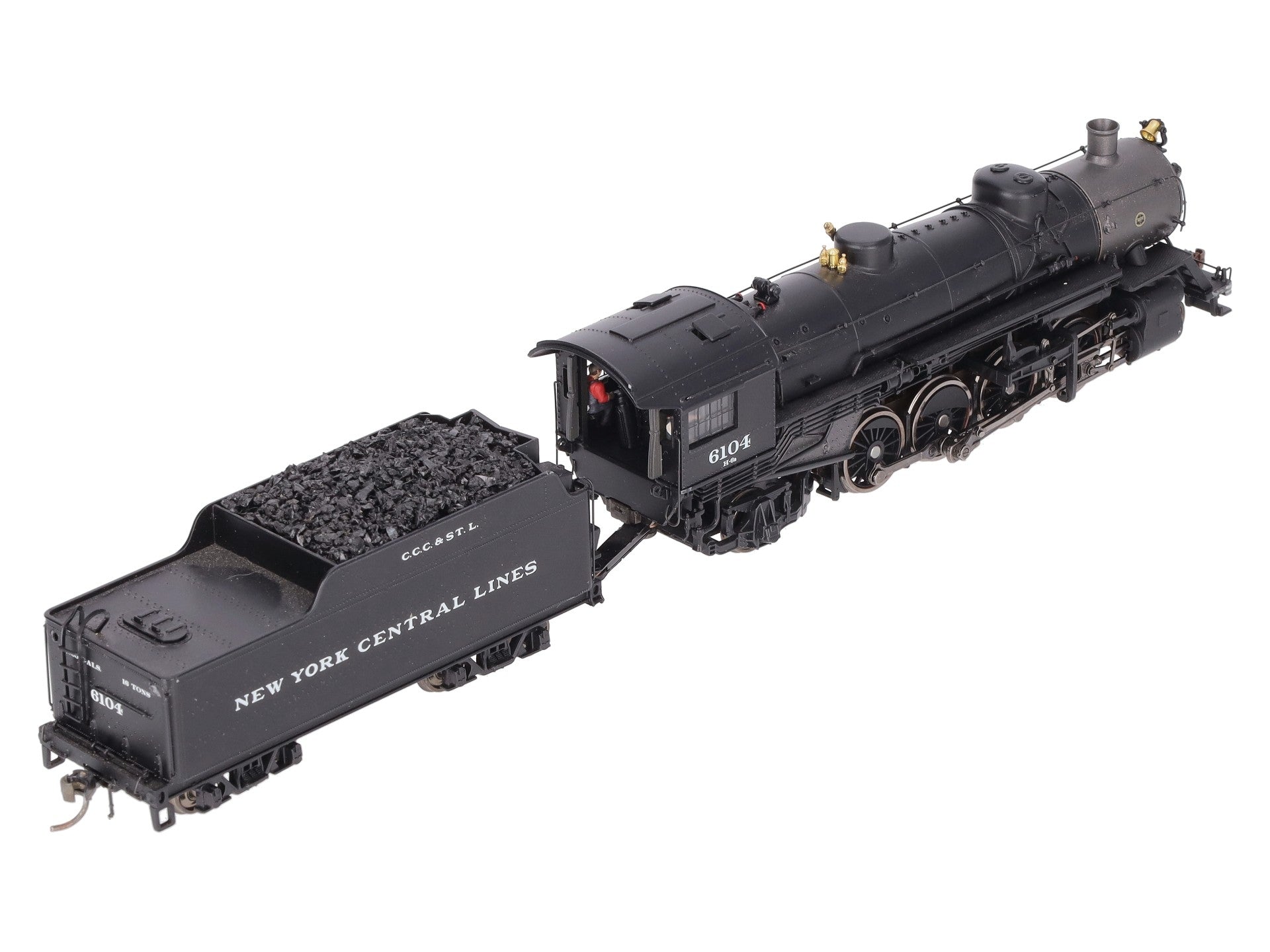 MTH 80-3137-1 New York Central HO 2-8-2 USRA Light Mikado Steam Engine w/P-S 3.0
