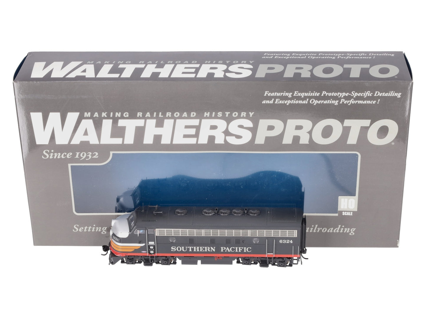 Walthers 920-40938 HO SP F7 A Diesel Locomotive with DCC/Sound #6324
