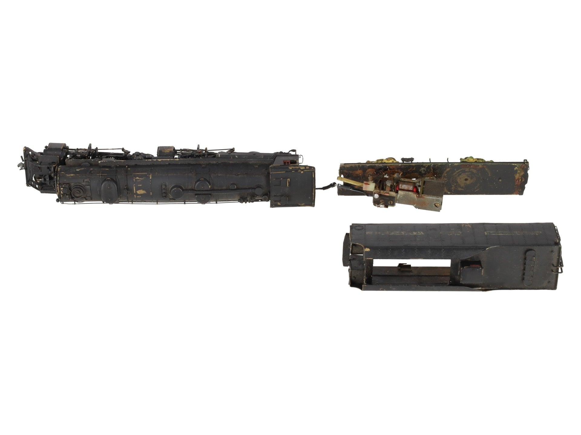 United Models HO Brass N&W Articulated Y6b 2-8-8-2 Steam Locomotive & Tender VG