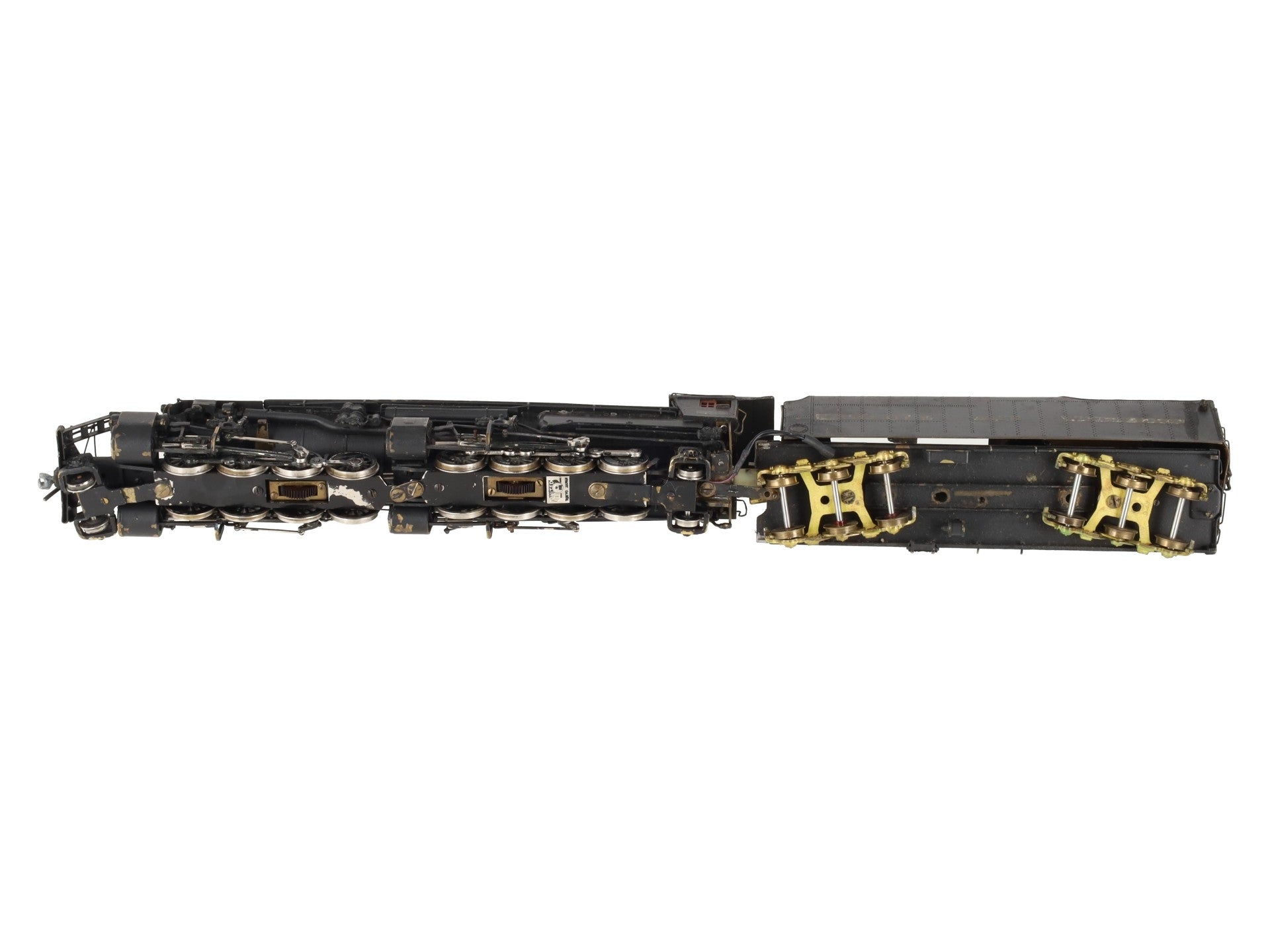 United Models HO Brass N&W Articulated Y6b 2-8-8-2 Steam Locomotive & Tender VG