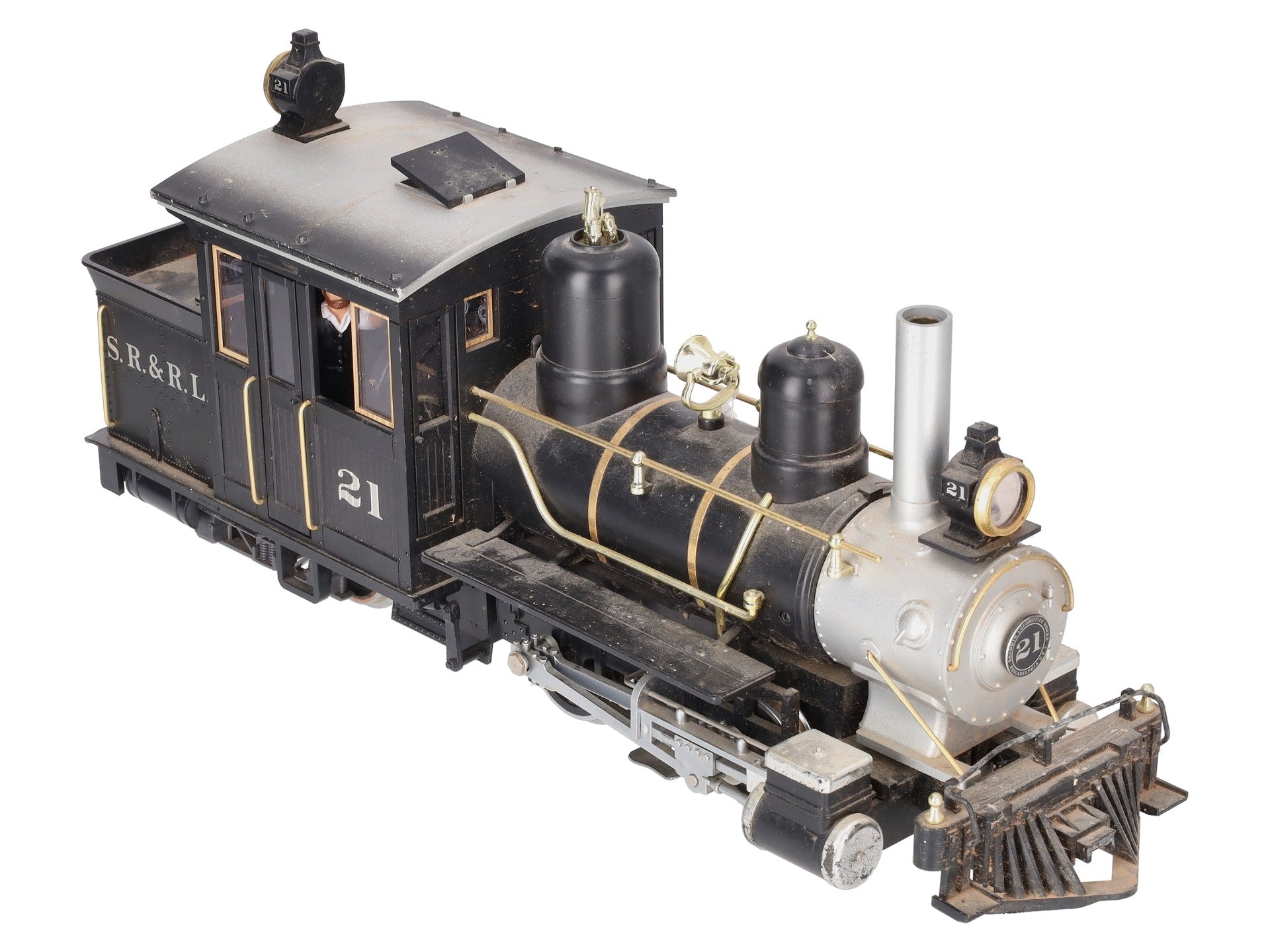 LGB TK WHIT初期 G Scale LGB 4086 White Pass & Yukon Flatcar w/Double Ore